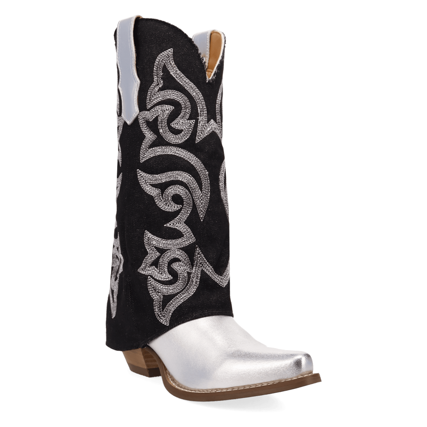 PRODUCT SHOT SOUTHERN SASS LEATHER BOOT AT 45 DEGREE ANGLE