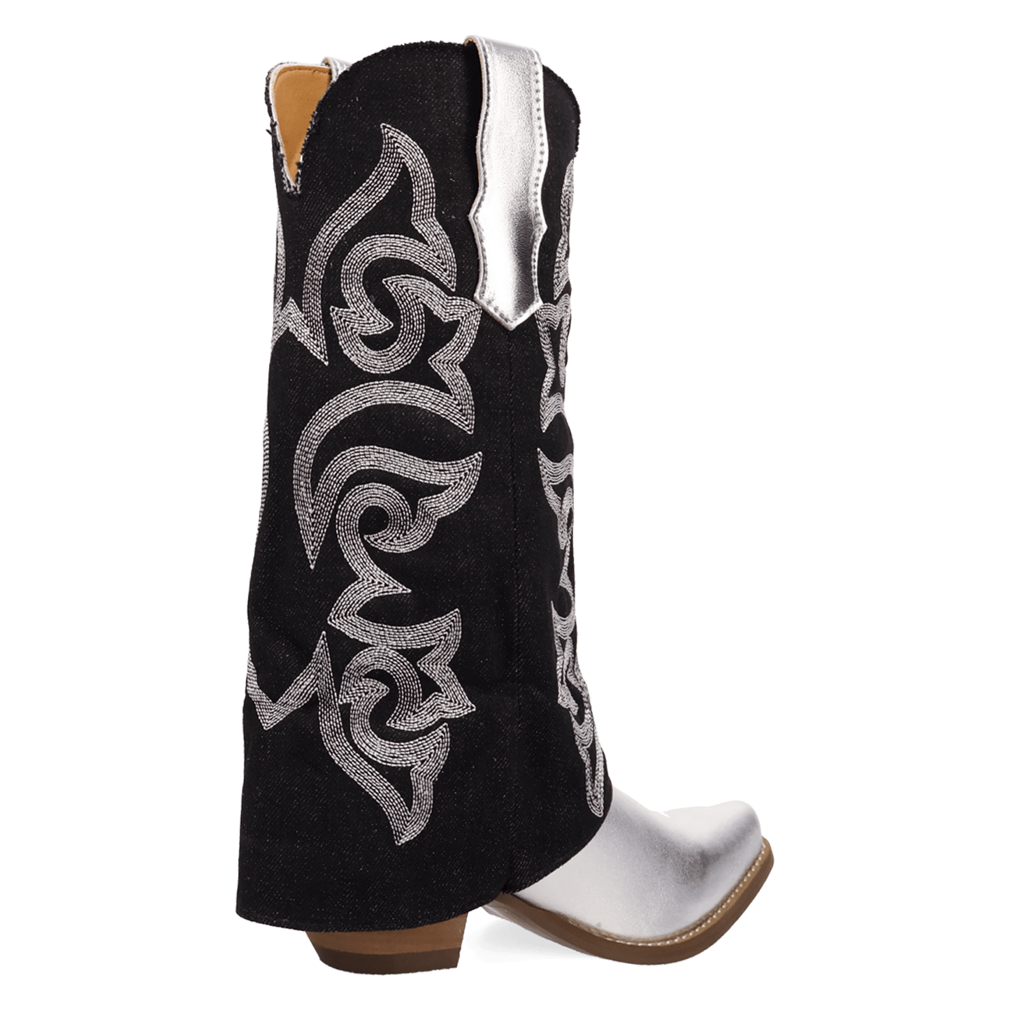 PRODUCT SHOT SOUTHERN SASS LEATHER BOOT AT 315 DEGREE ANGLE
