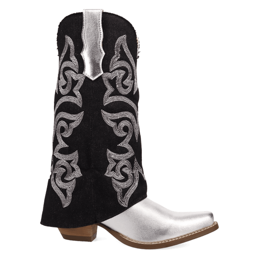 PRODUCT SHOT SOUTHERN SASS LEATHER BOOT AT 90 DEGREE INSIDE ANGLE