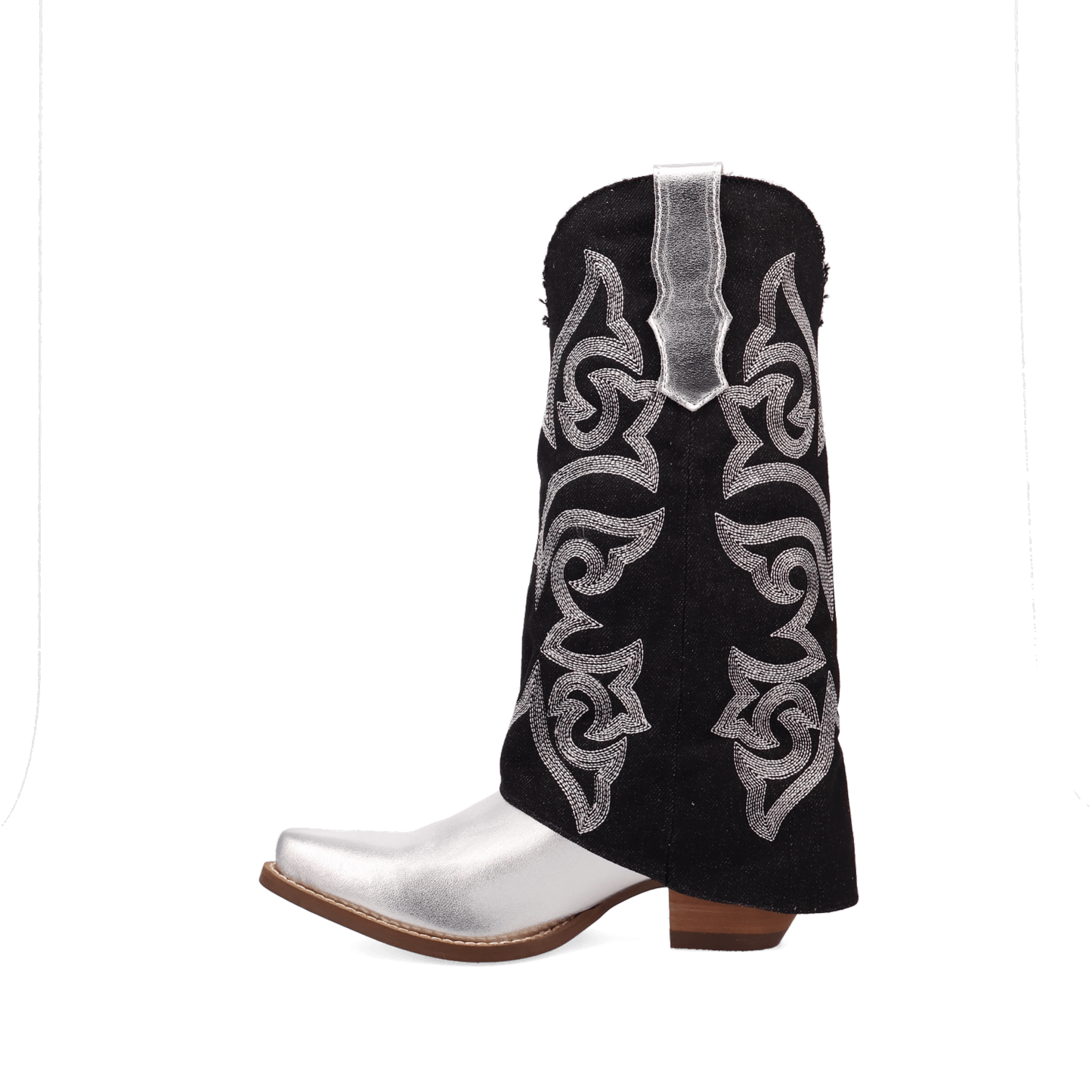 PRODUCT SHOT SOUTHERN SASS LEATHER BOOT AT 135 DEGREE OUTSIDE ANGLE