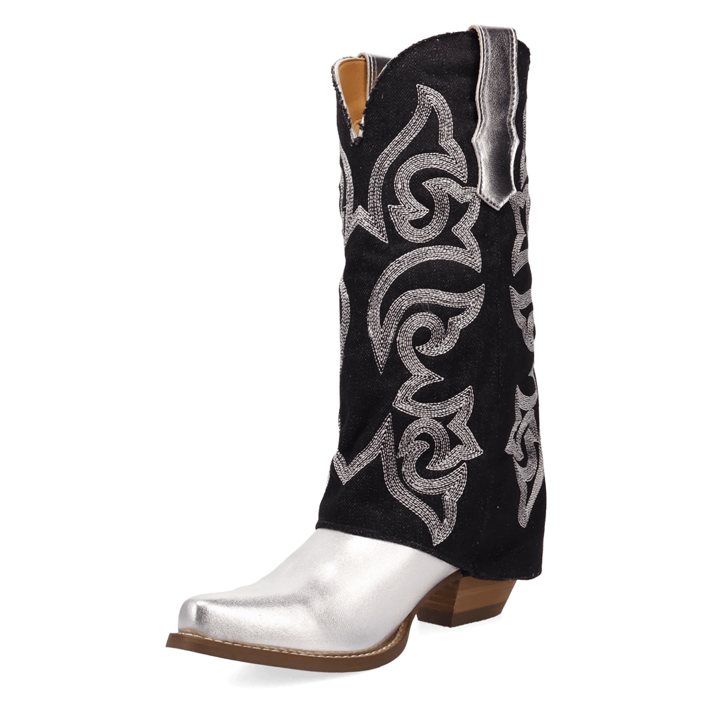 PRODUCT SHOT SOUTHERN SASS LEATHER BOOT AT 225 DEGREE ANGLE