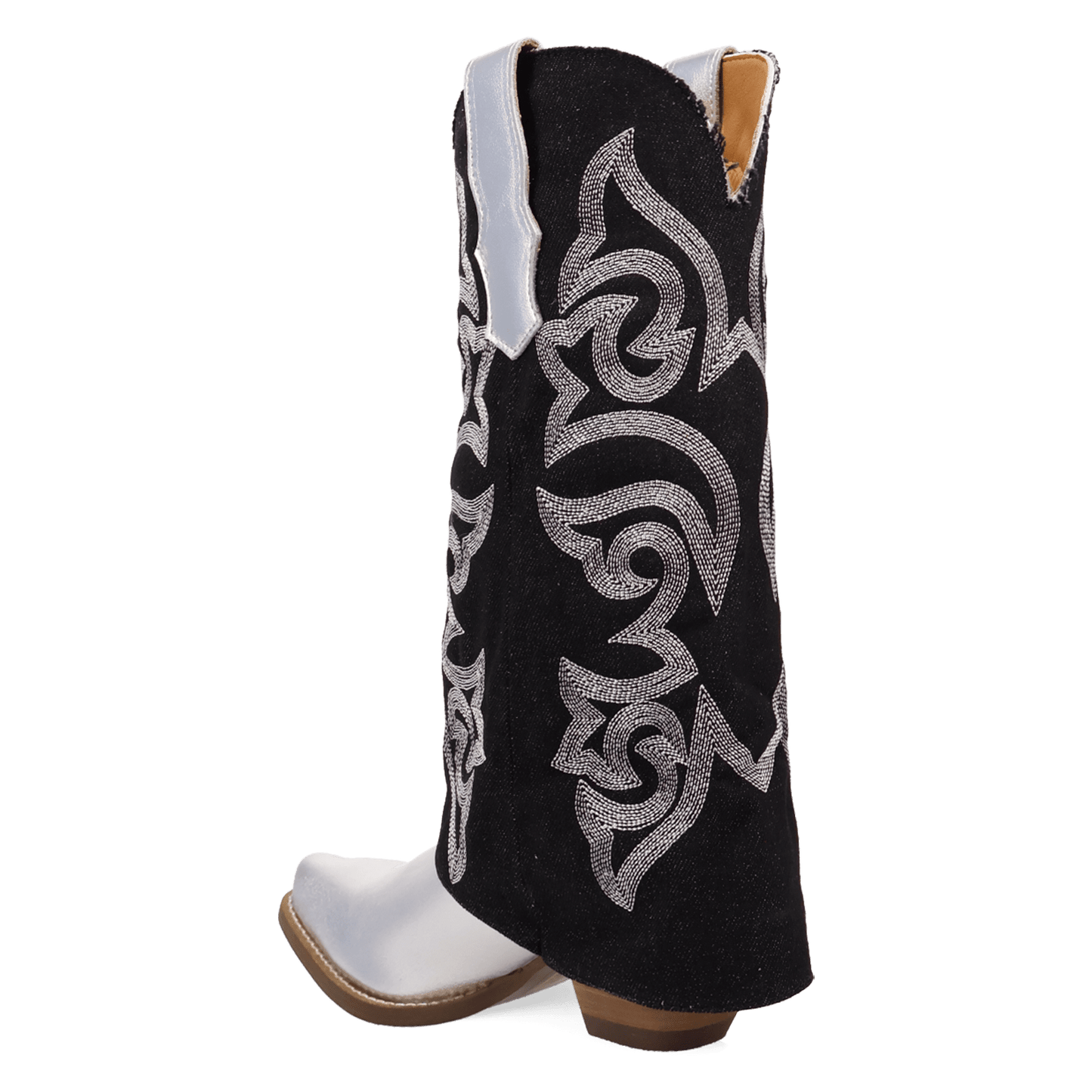 PRODUCT SHOT SOUTHERN SASS LEATHER BOOT AT 270 DEGREE ANGLE
