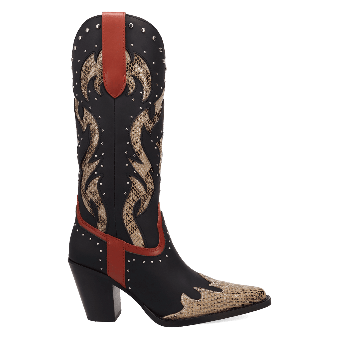 PRODUCT SHOT UNTAMED LEATHER BOOT AT 90 DEGREE INSIDE ANGLE