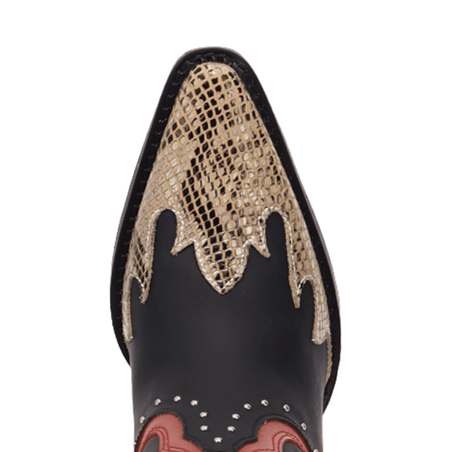 PRODUCT SHOT UNTAMED LEATHER BOOT AT TOE ANGLE