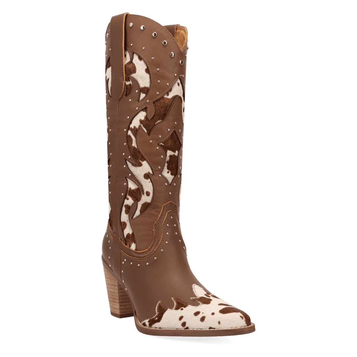 PRODUCT SHOT UNTAMED LEATHER BOOT AT 45 DEGREE ANGLE