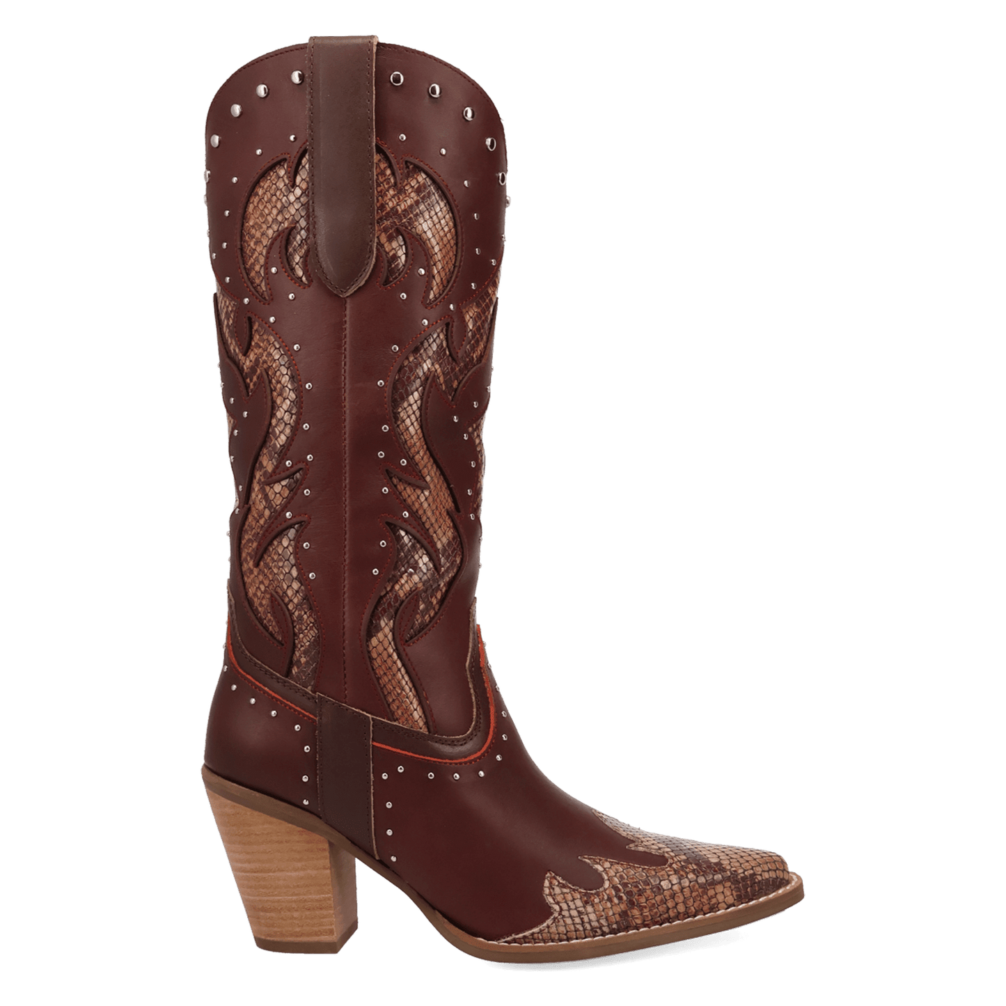 PRODUCT SHOT UNTAMED LEATHER BOOT AT 90 DEGREE INSIDE ANGLE
