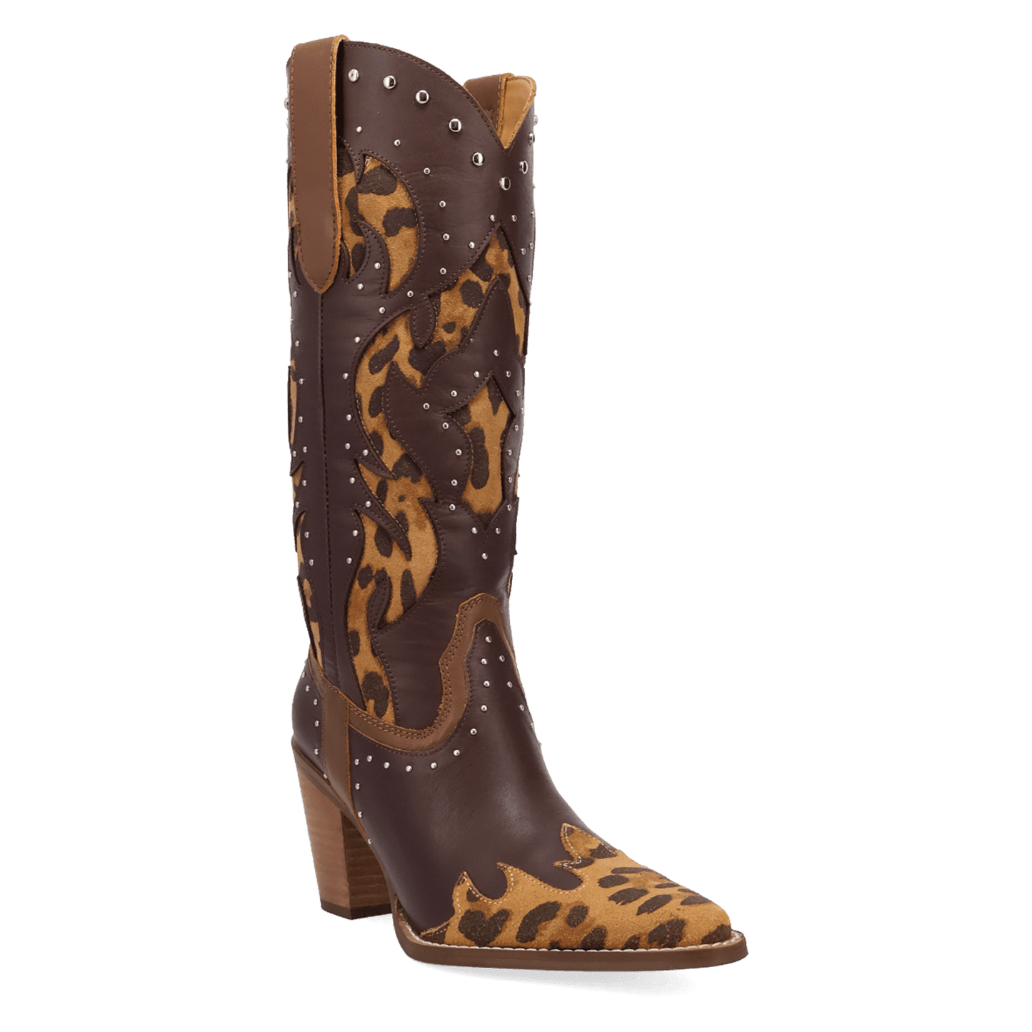 PRODUCT SHOT UNTAMED LEATHER BOOT AT 45 DEGREE ANGLE