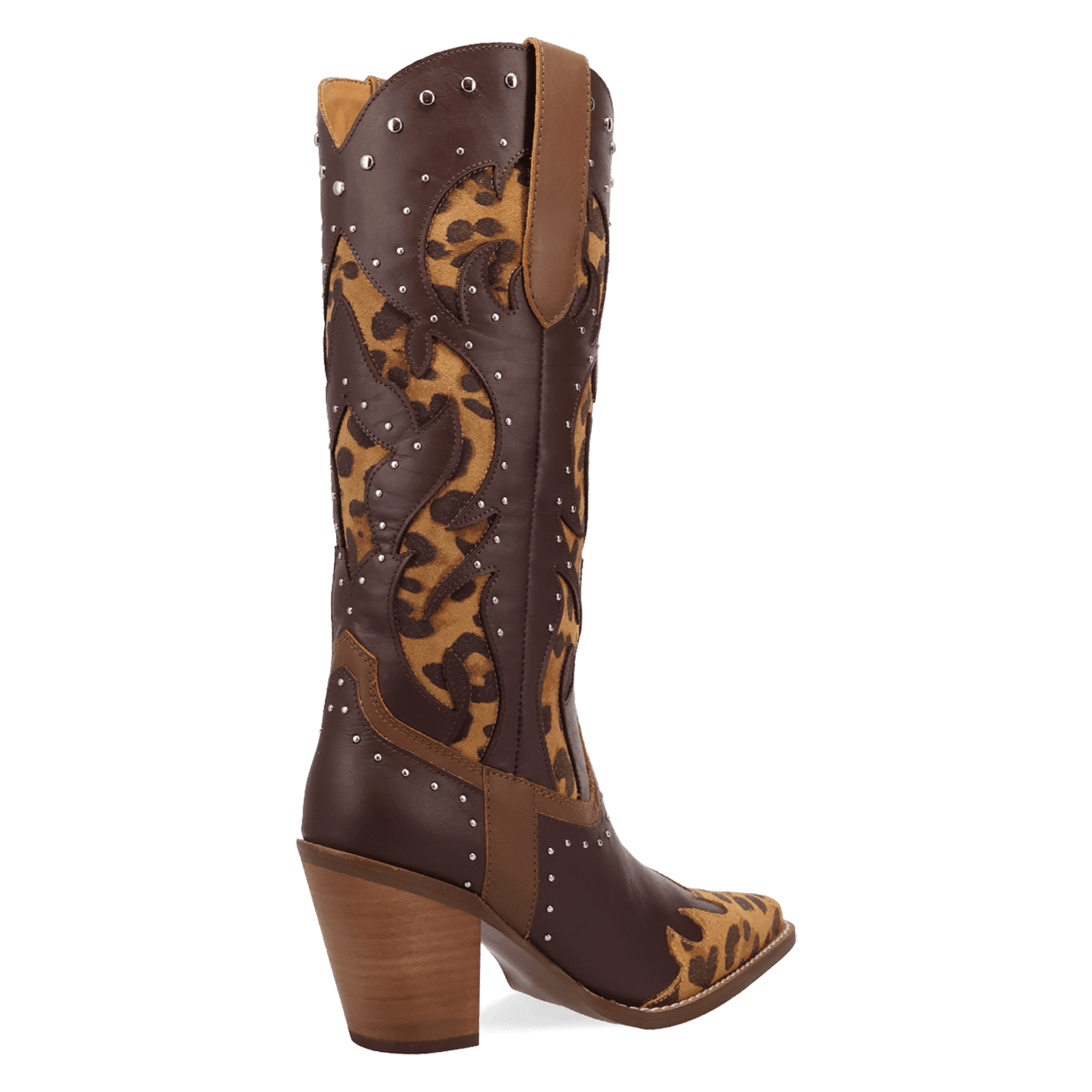 PRODUCT SHOT UNTAMED LEATHER BOOT AT 315 DEGREE ANGLE