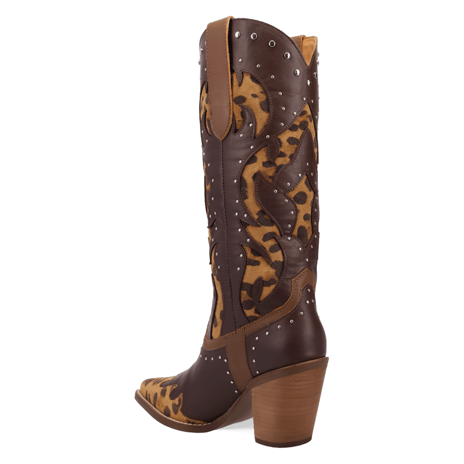 PRODUCT SHOT UNTAMED LEATHER BOOT AT 270 DEGREE ANGLE