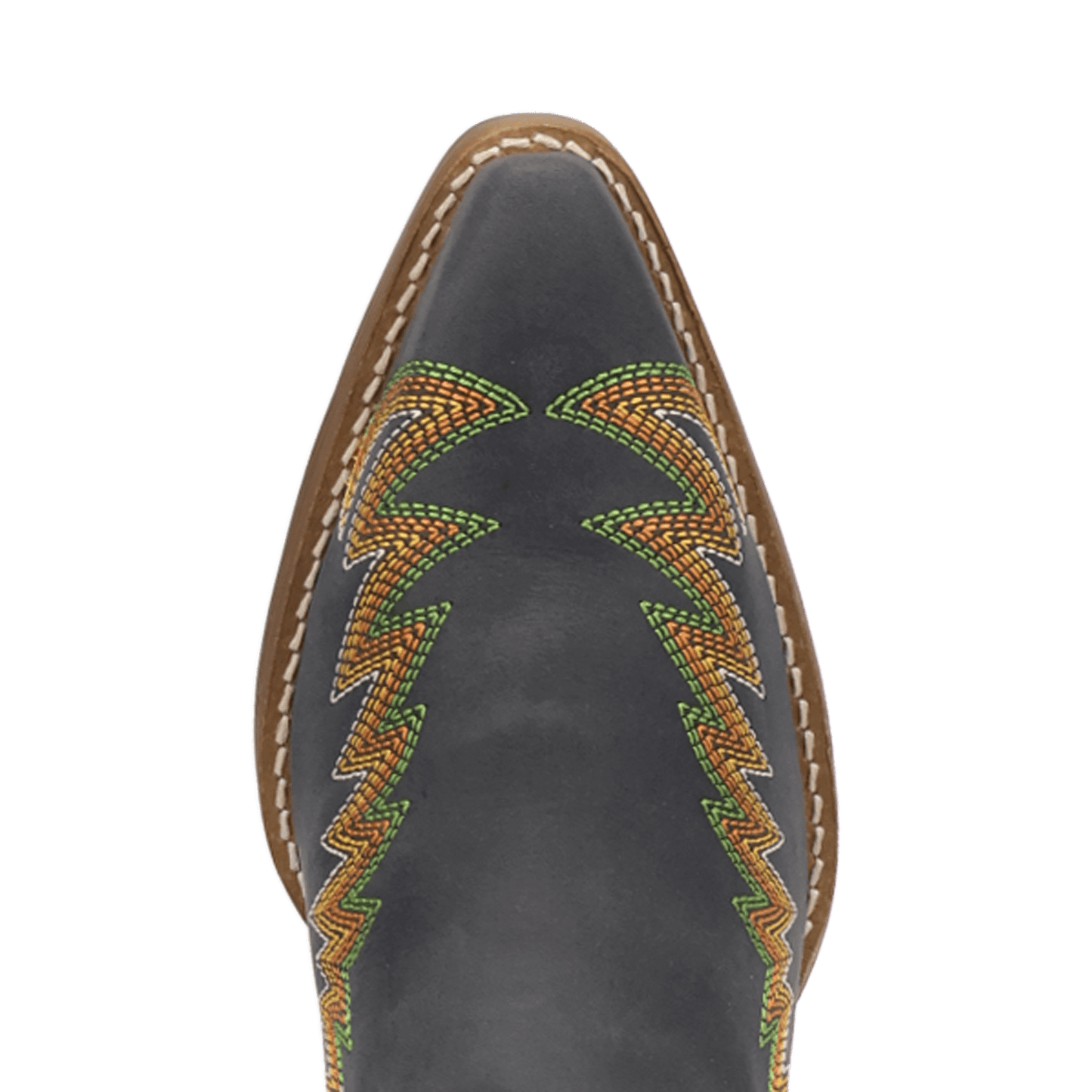 PRODUCT SHOT LAUREL LEATHER BOOTIE AT TOE ANGLE