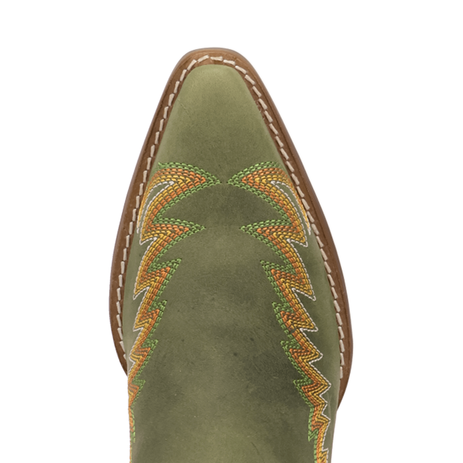 PRODUCT SHOT LAUREL LEATHER BOOTIE AT TOE ANGLE