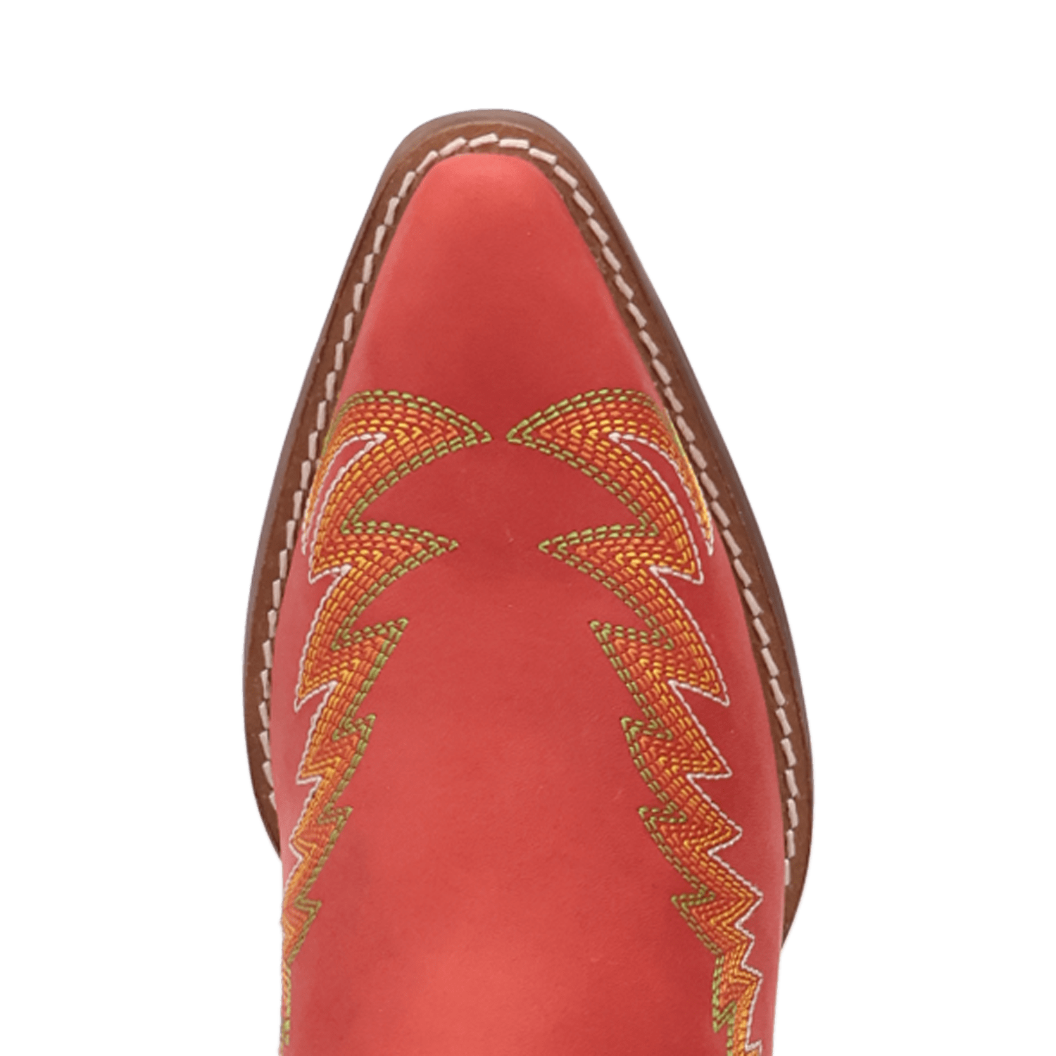 PRODUCT SHOT LAUREL LEATHER BOOTIE AT TOE ANGLE