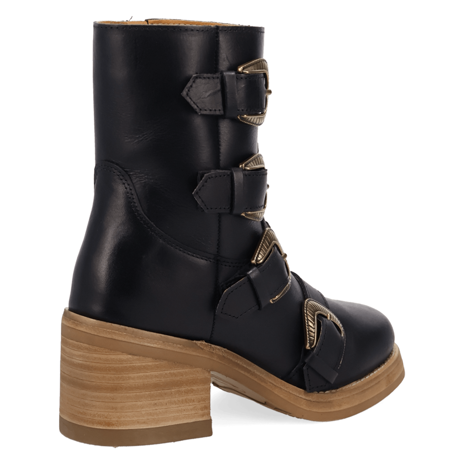 TOPANGA LEATHER BOOTIE-BK - Dingo1969