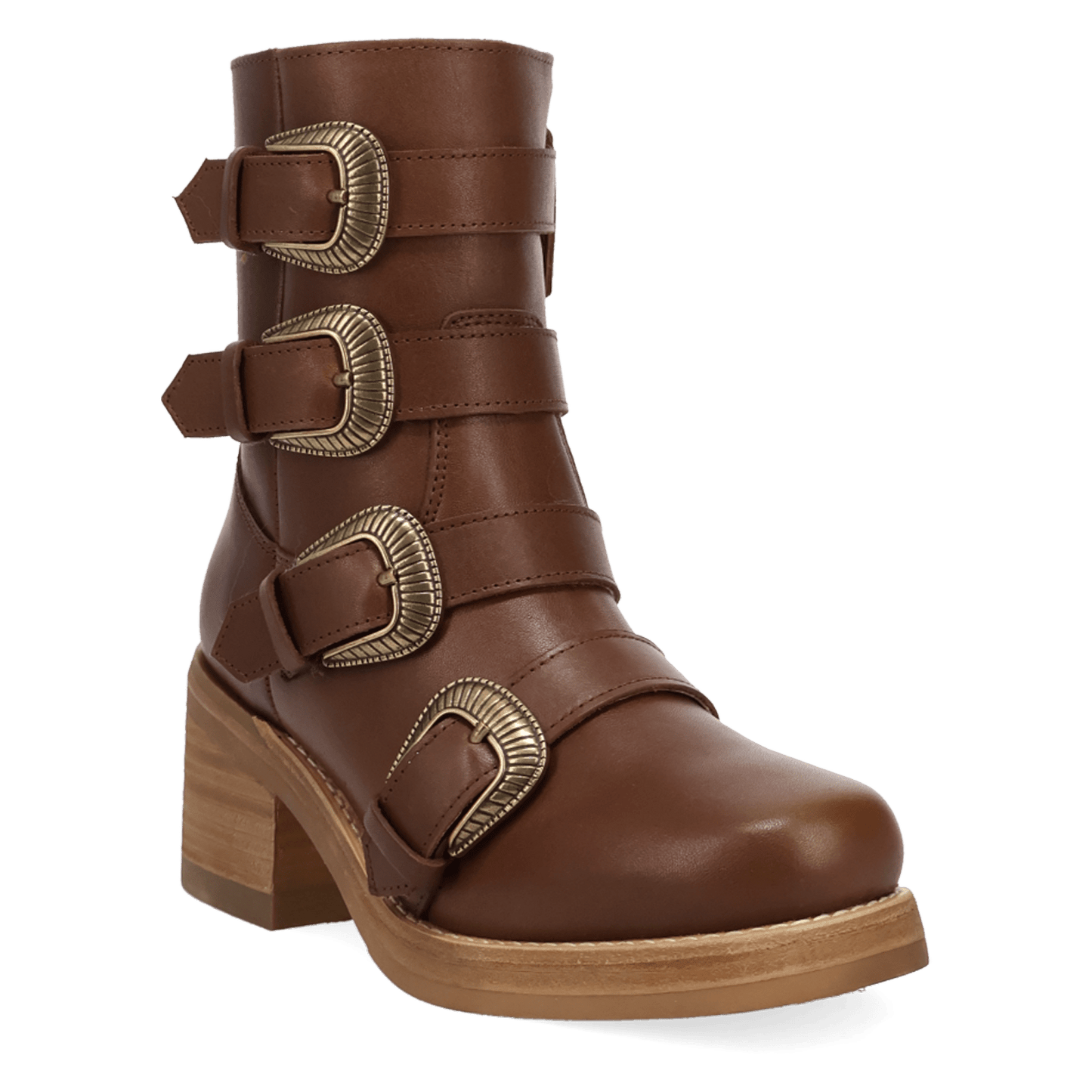TOPANGA LEATHER BOOTIE-BN - Dingo1969