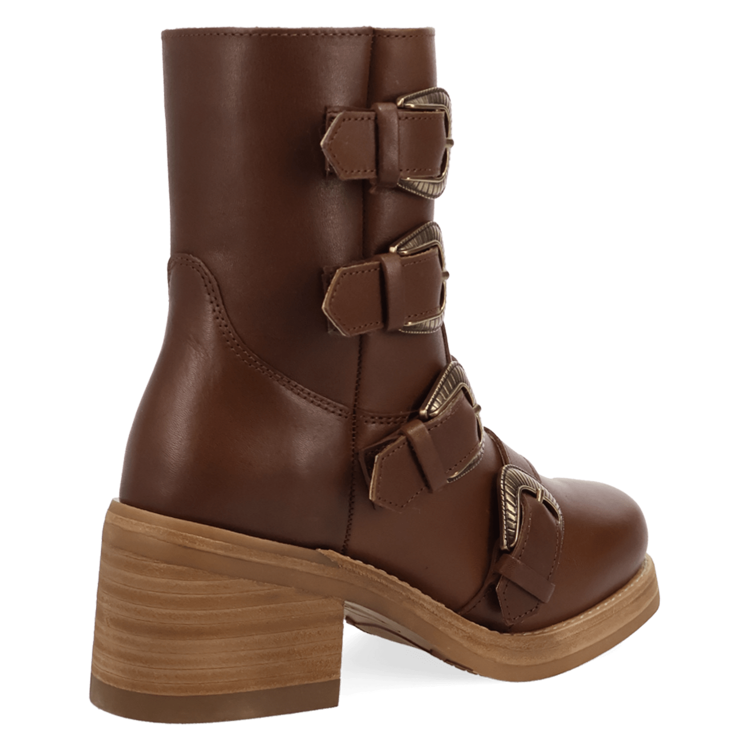 TOPANGA LEATHER BOOTIE-BN - Dingo1969