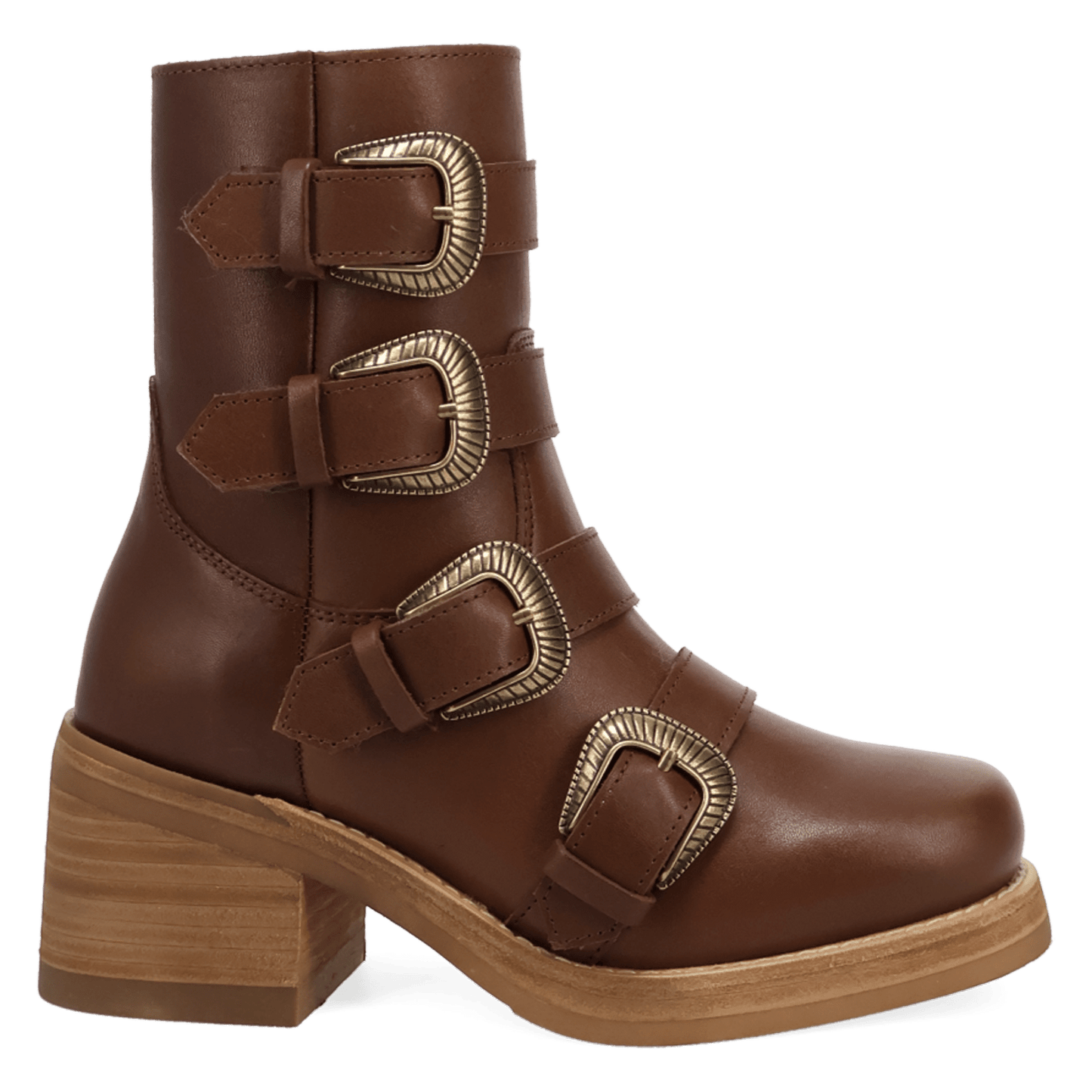 TOPANGA LEATHER BOOTIE-BN - Dingo1969
