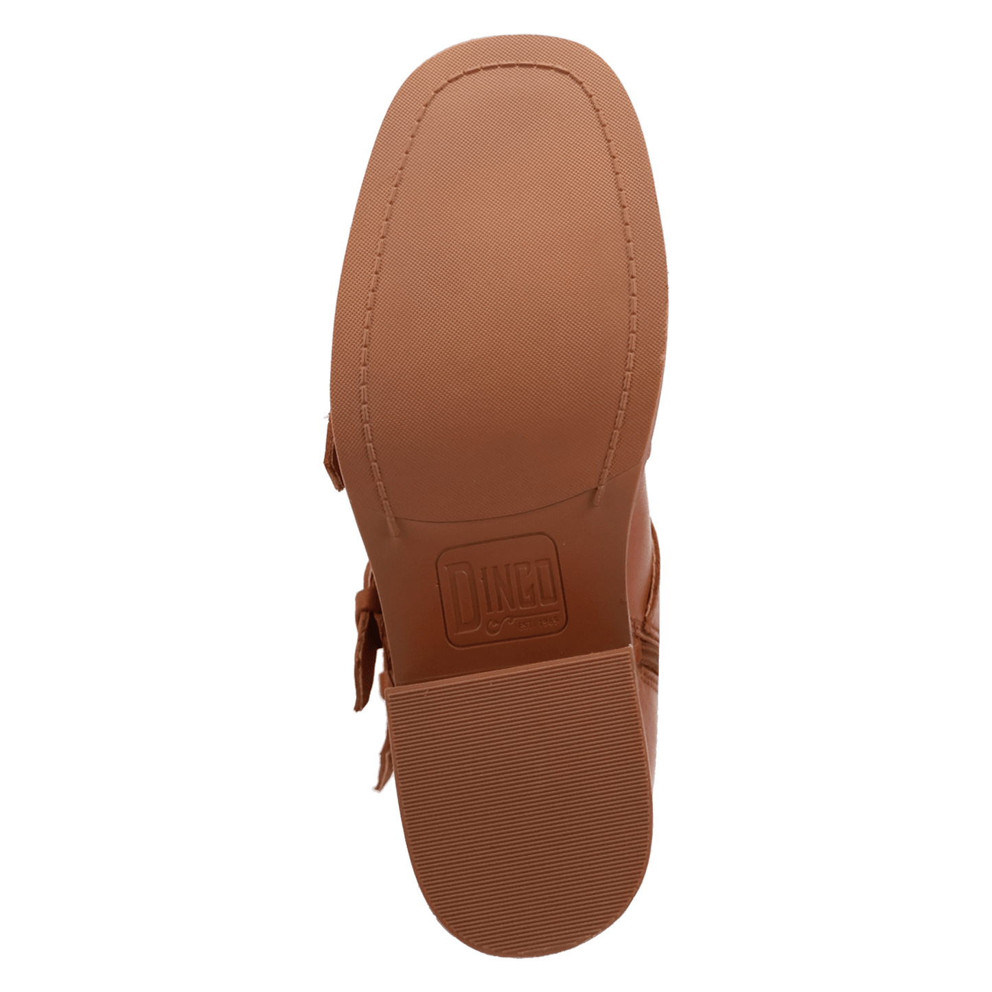 PRODUCT SHOT TOPANGA LEATHER BOOTIE AT OUTSOLE ANGLE