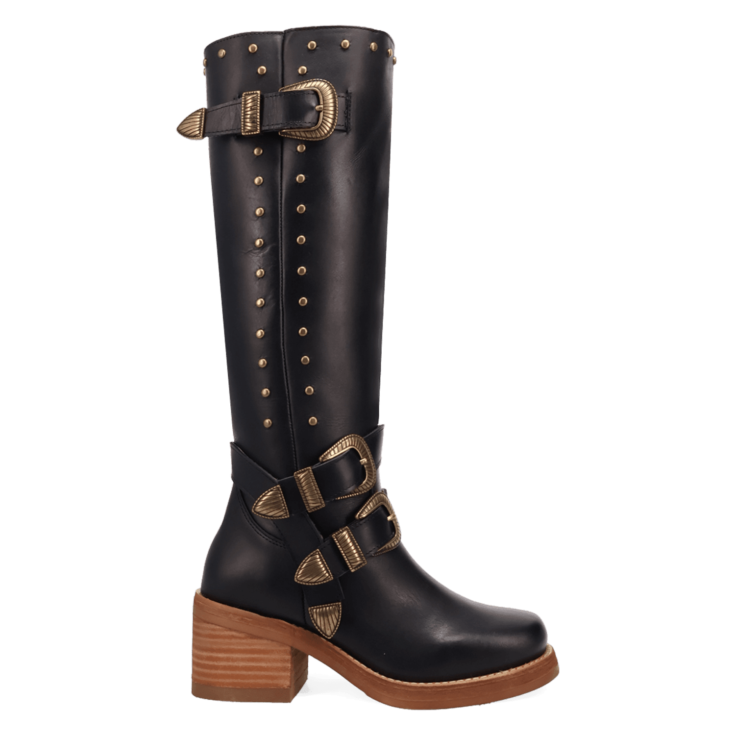 PRODUCT SHOT FILLMORE LEATHER BOOT AT 90 DEGREE INSIDE ANGLE