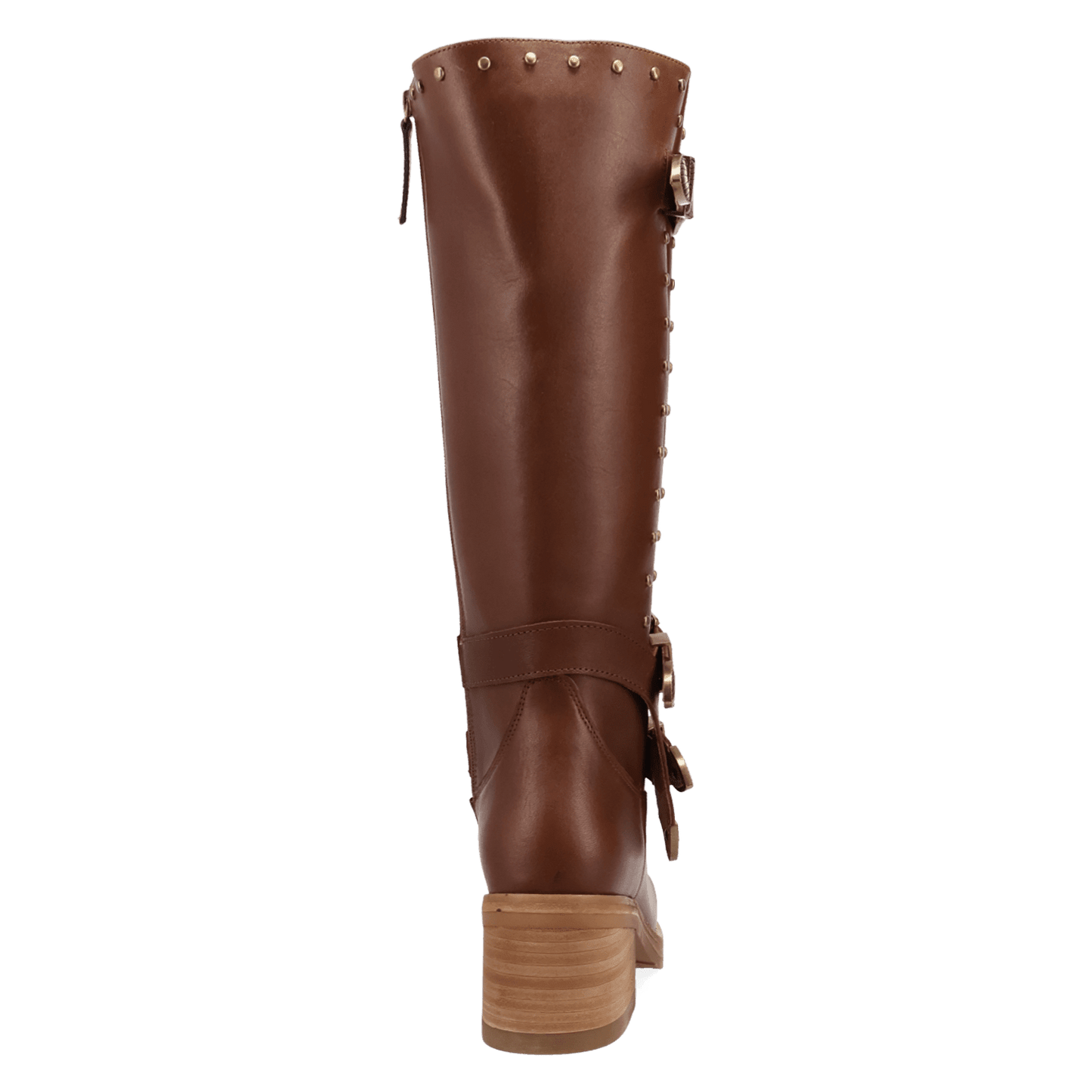 PRODUCT SHOT FILLMORE LEATHER BOOT AT 180 DEGREE BACK ANGLE