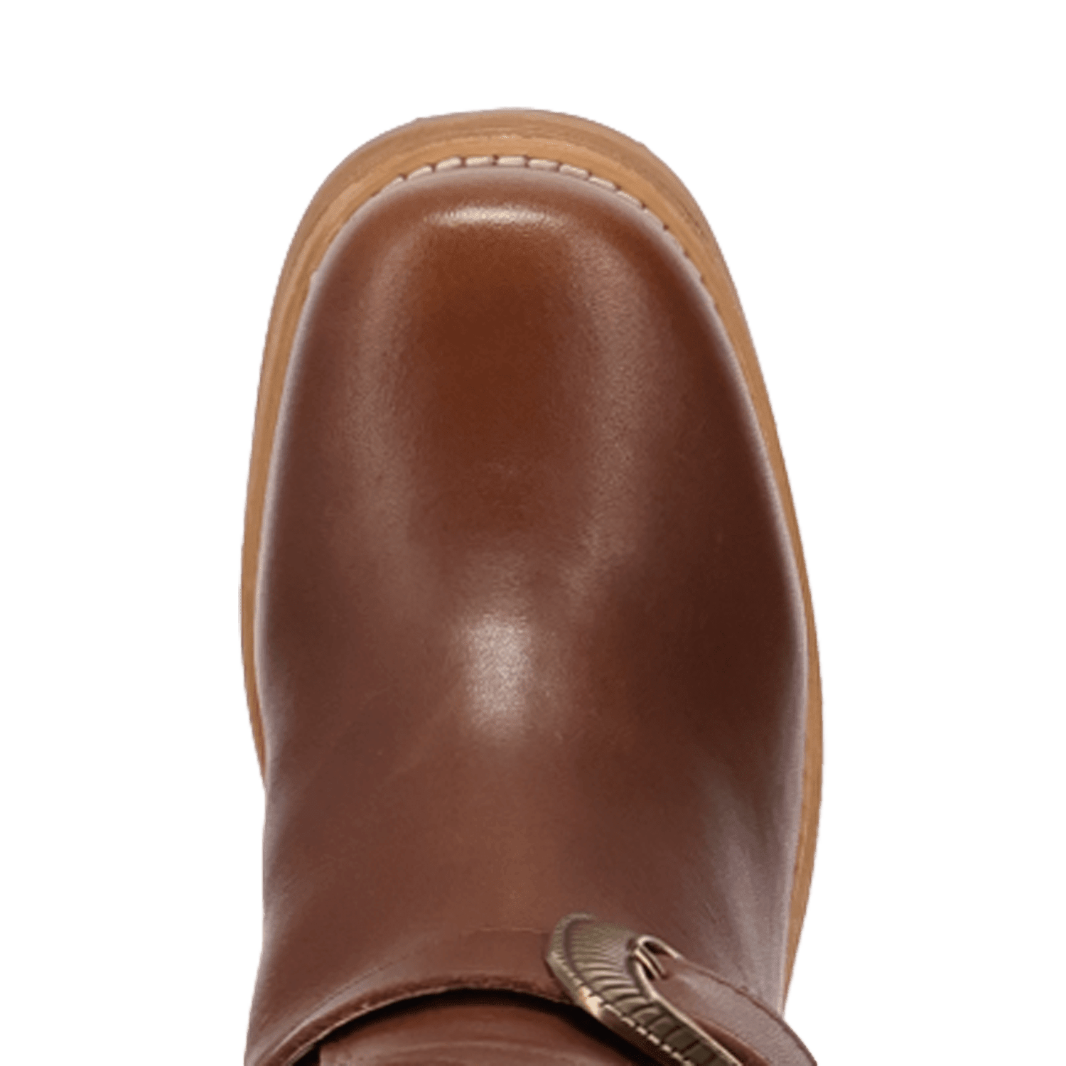 PRODUCT SHOT FILLMORE LEATHER BOOT AT TOE ANGLE