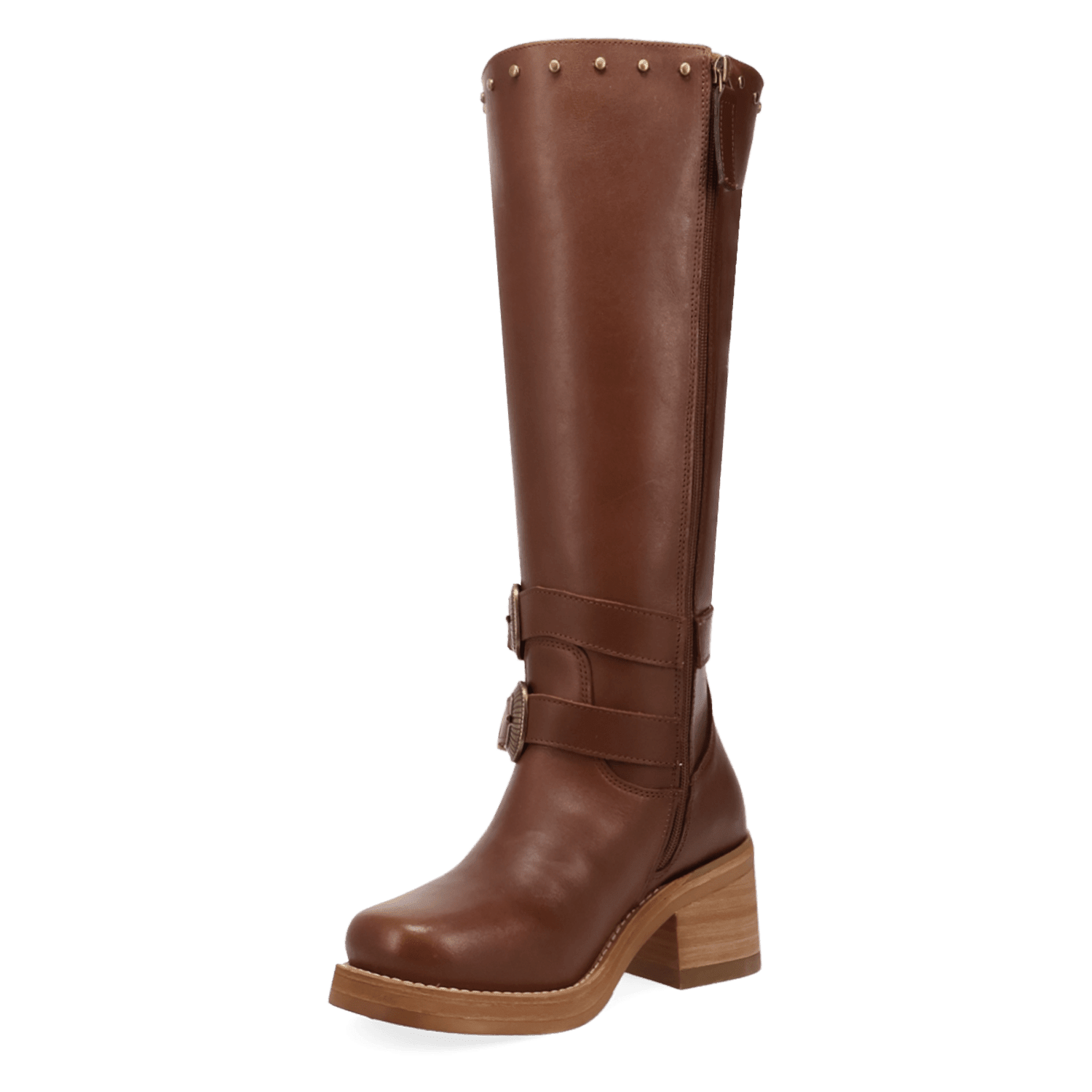 PRODUCT SHOT FILLMORE LEATHER BOOT AT 225 DEGREE ANGLE