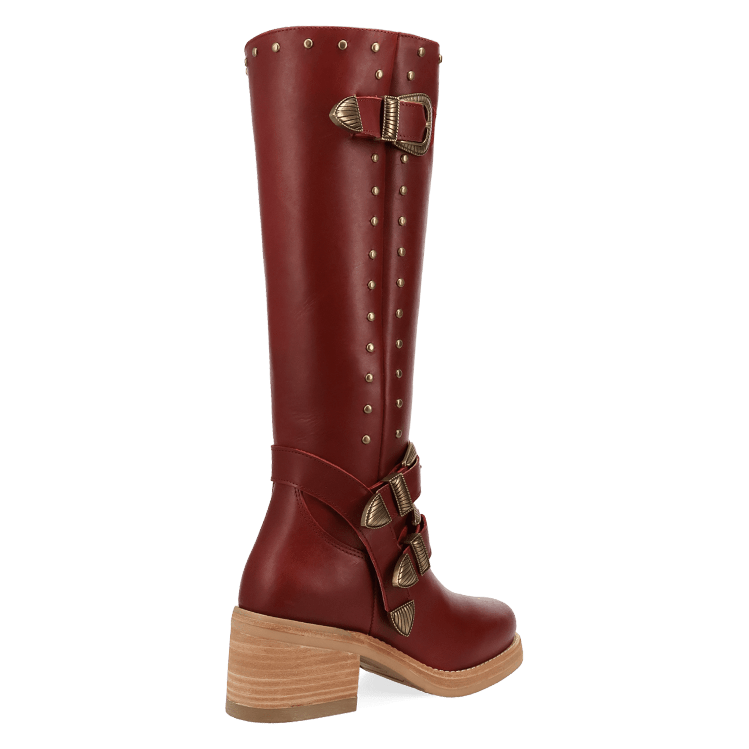 PRODUCT SHOT FILLMORE LEATHER BOOT AT 315 DEGREE ANGLE