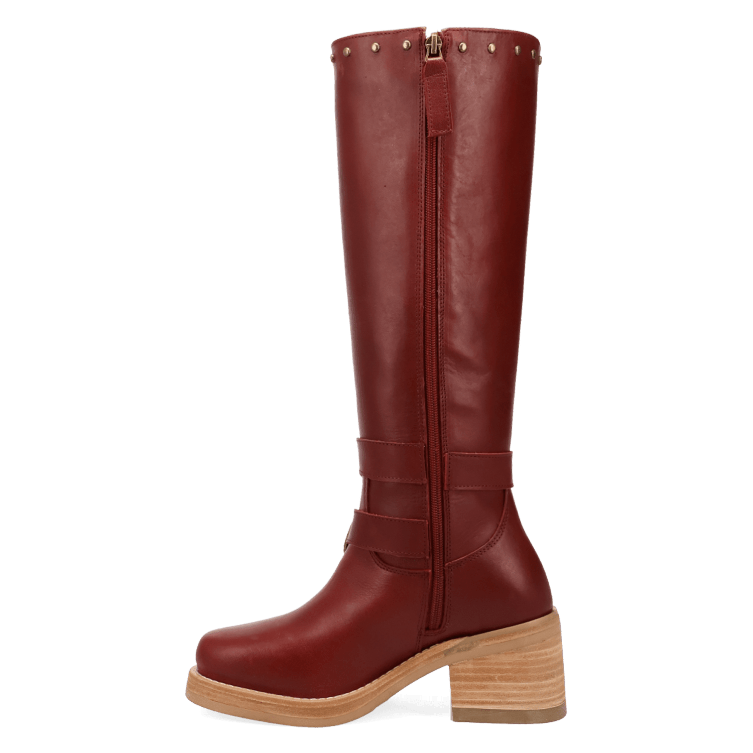 PRODUCT SHOT FILLMORE LEATHER BOOT AT 135 DEGREE OUTSIDE ANGLE