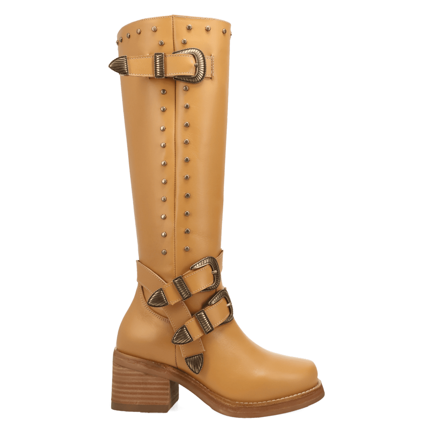 PRODUCT SHOT FILLMORE LEATHER BOOT AT 90 DEGREE INSIDE ANGLE
