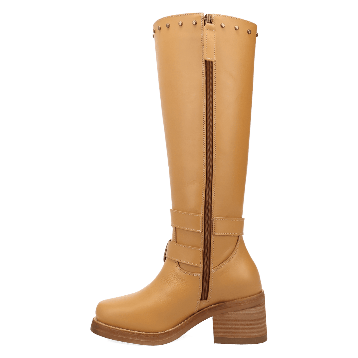 PRODUCT SHOT FILLMORE LEATHER BOOT AT 135 DEGREE OUTSIDE ANGLE