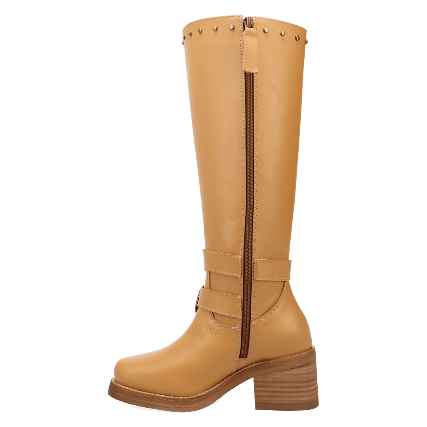 PRODUCT SHOT FILLMORE LEATHER BOOT AT 135 DEGREE OUTSIDE ANGLE