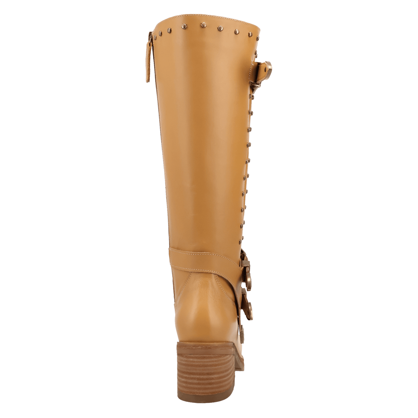 PRODUCT SHOT FILLMORE LEATHER BOOT AT 180 DEGREE BACK ANGLE