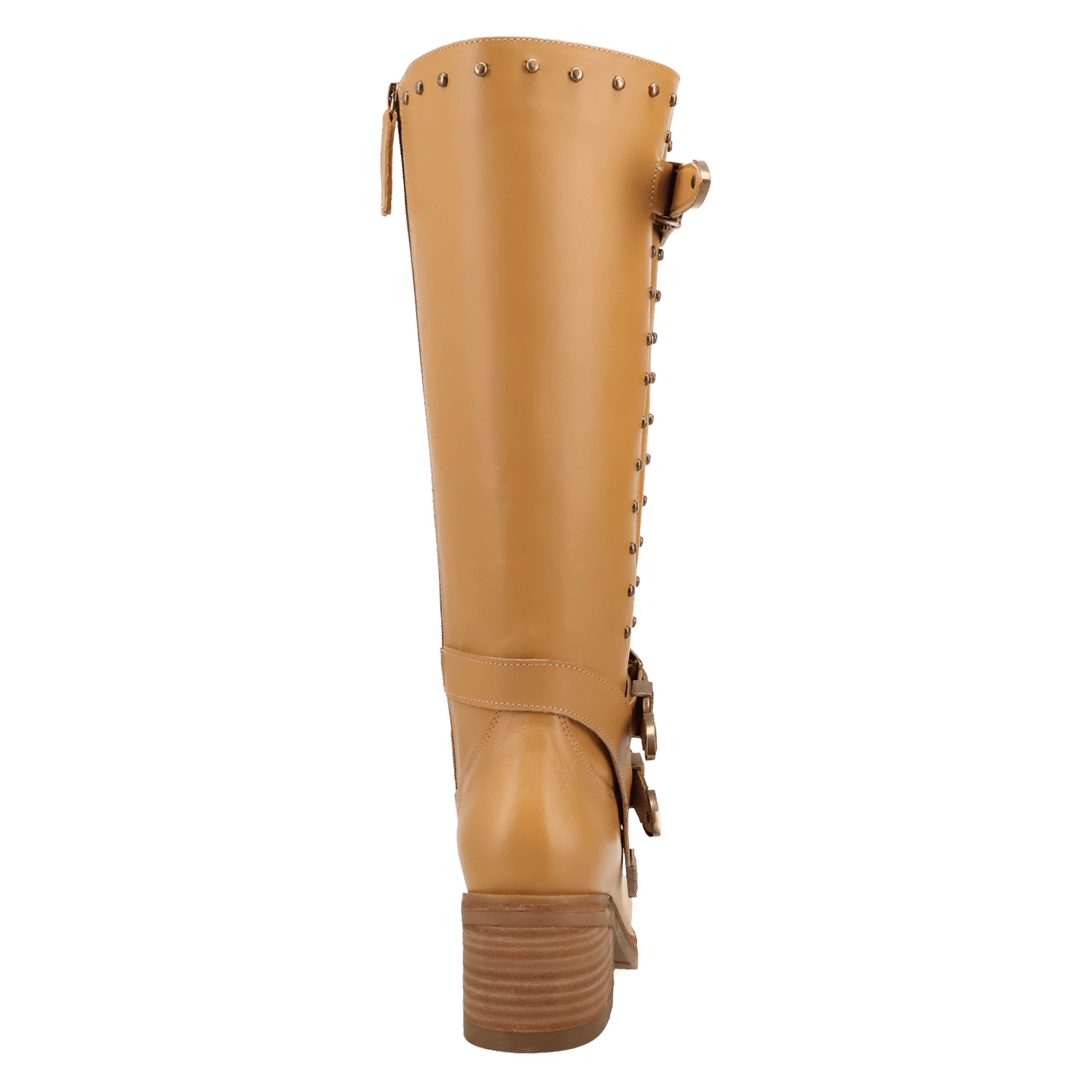 PRODUCT SHOT FILLMORE LEATHER BOOT AT 180 DEGREE BACK ANGLE
