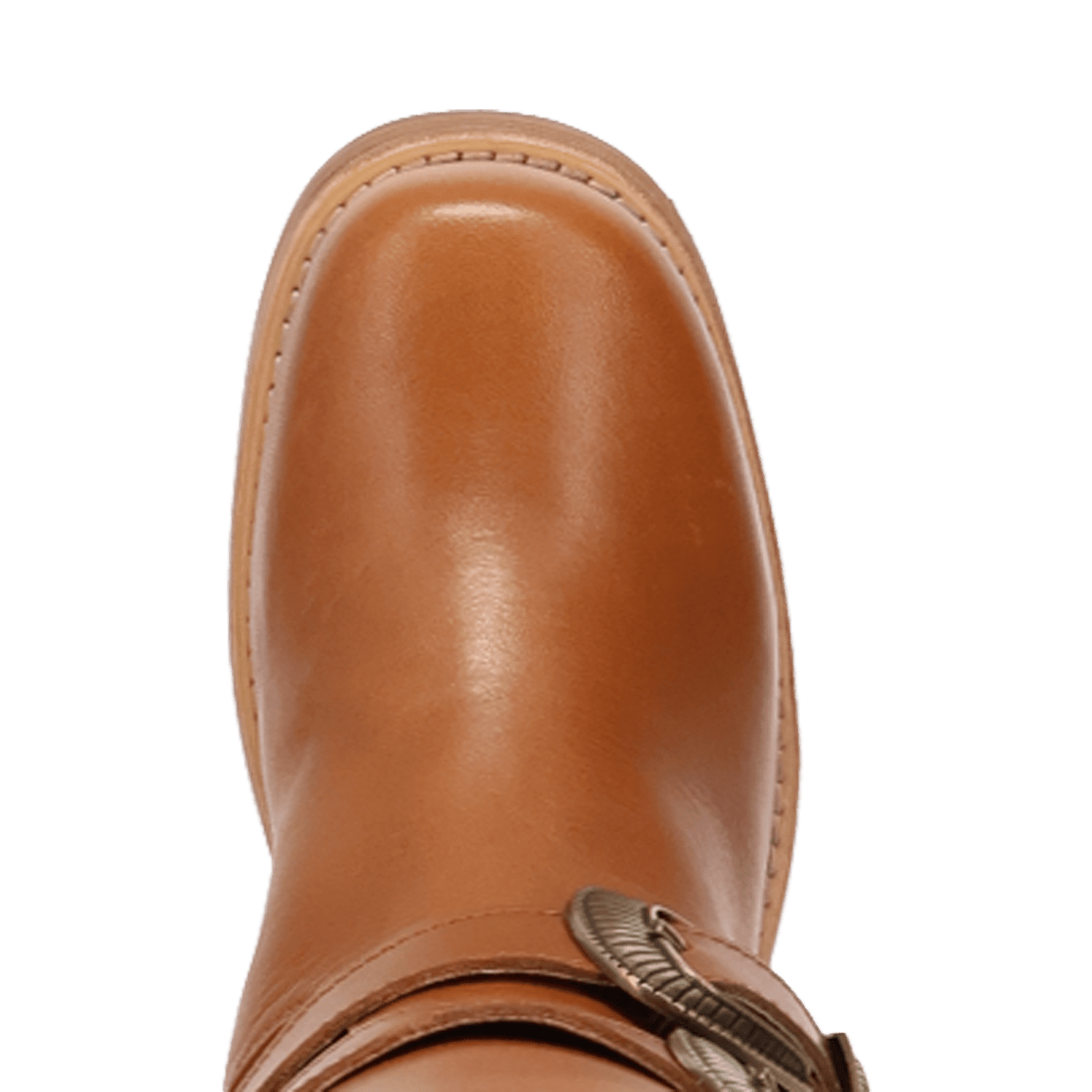 PRODUCT SHOT FILLMORE LEATHER BOOT AT TOE ANGLE