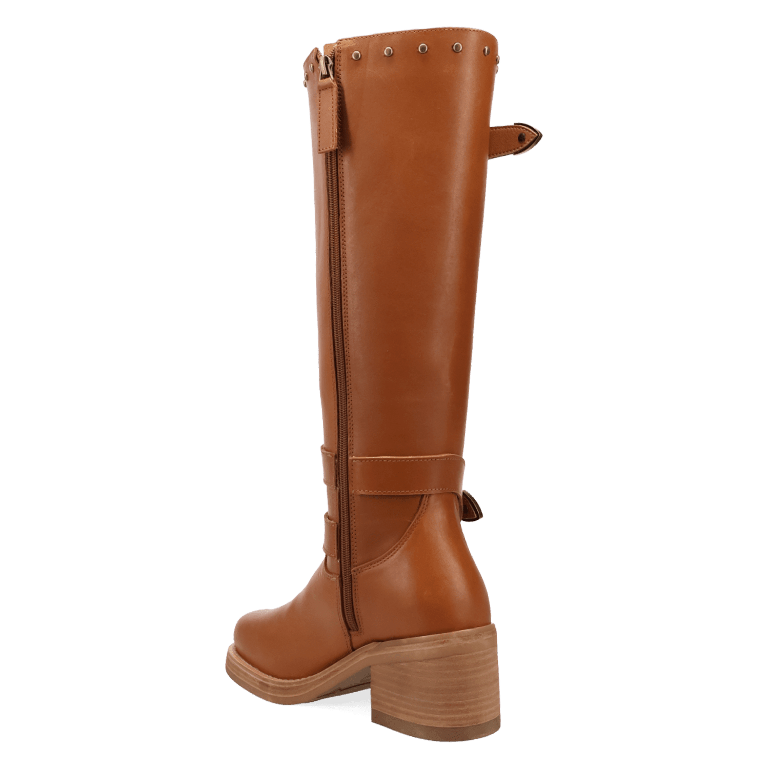 PRODUCT SHOT FILLMORE LEATHER BOOT AT 270 DEGREE ANGLE