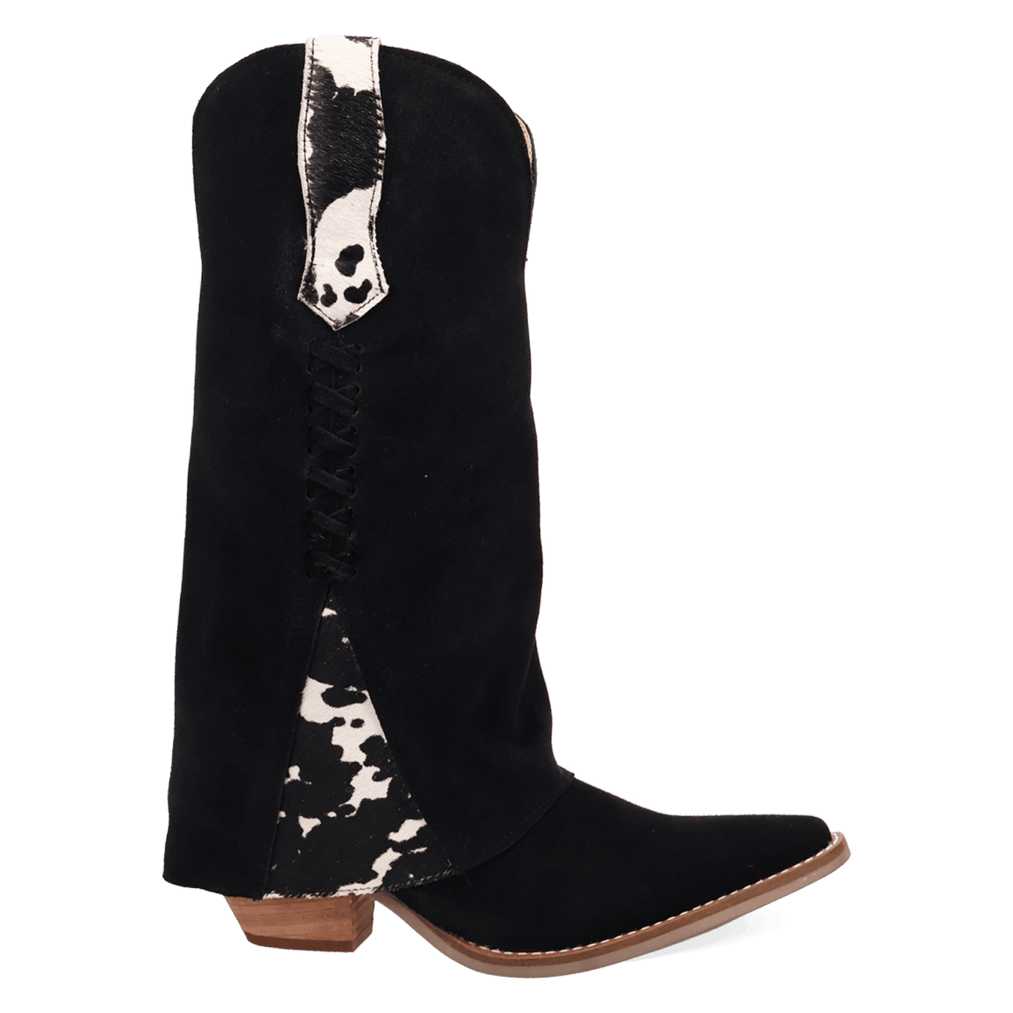 PRODUCT SHOT WILD THANG LEATHER BOOT AT 90 DEGREE INSIDE ANGLE