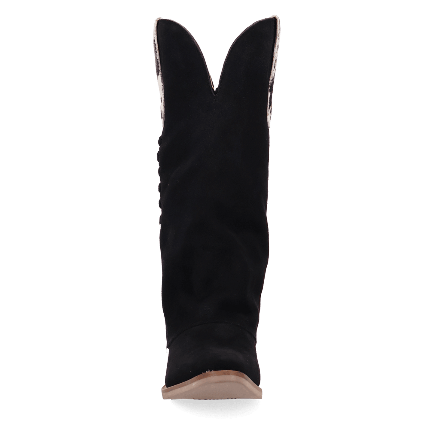 PRODUCT SHOT WILD THANG LEATHER BOOT AT FRONT ANGLE