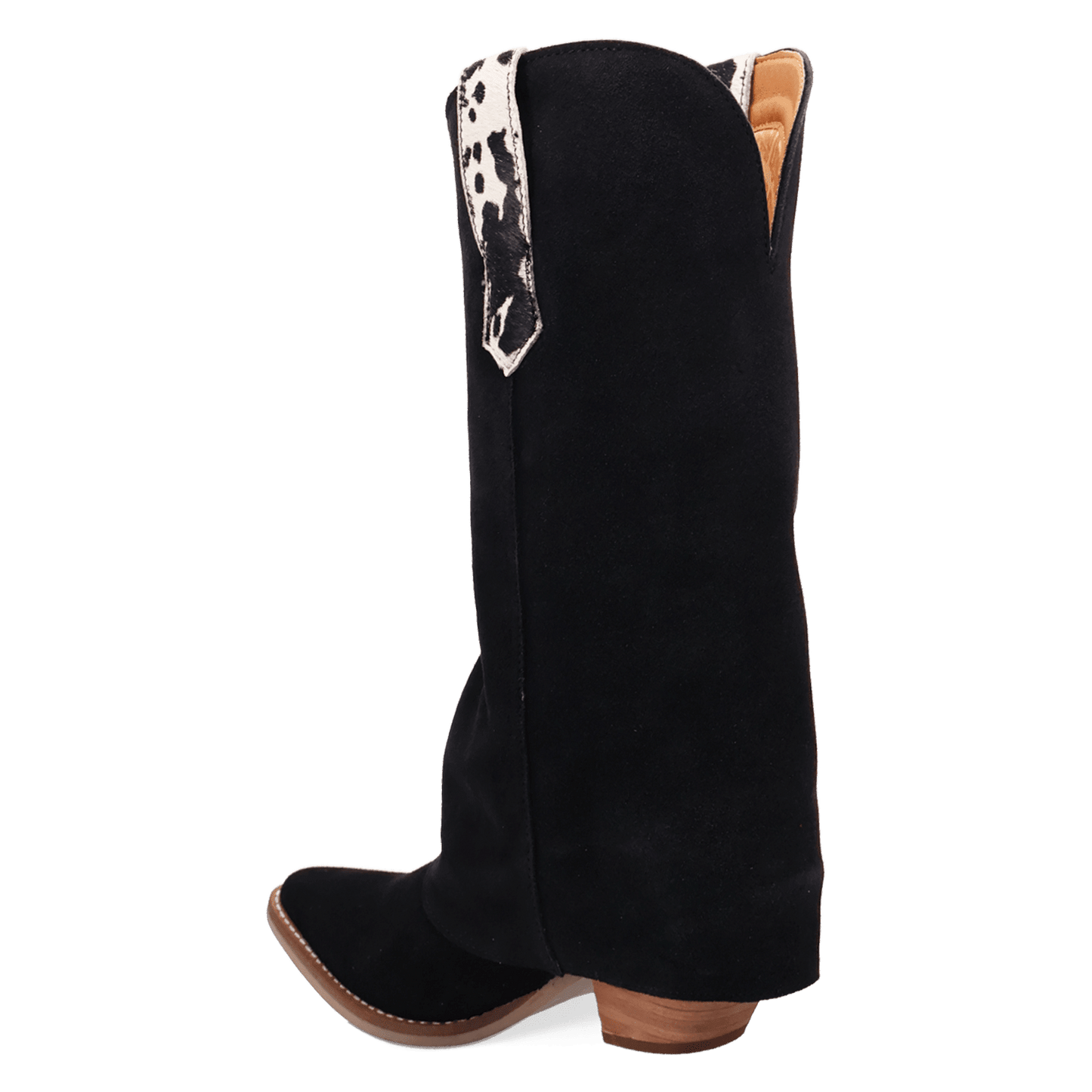 PRODUCT SHOT WILD THANG LEATHER BOOT AT 270 DEGREE ANGLE