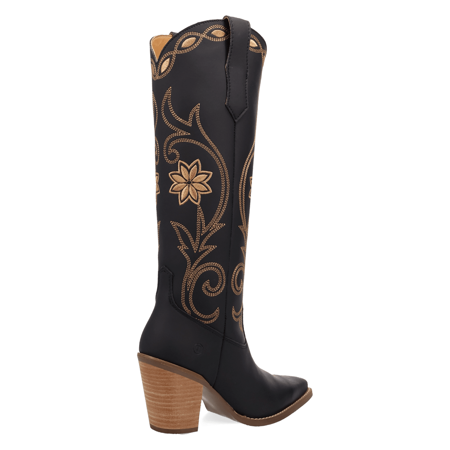 PRODUCT SHOT MISS DAISY LEATHER BOOT AT 315 DEGREE ANGLE