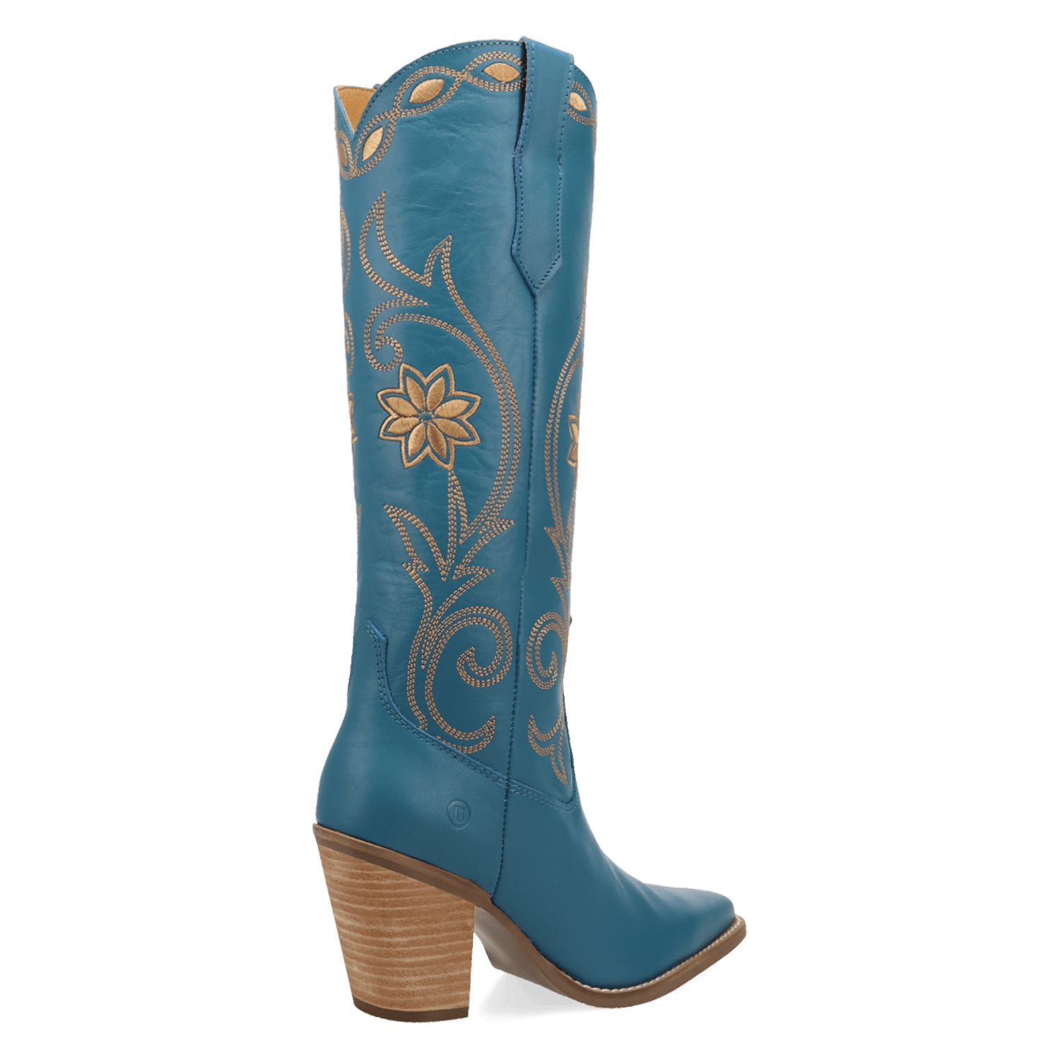 PRODUCT SHOT MISS DAISY LEATHER BOOT AT 315 DEGREE ANGLE