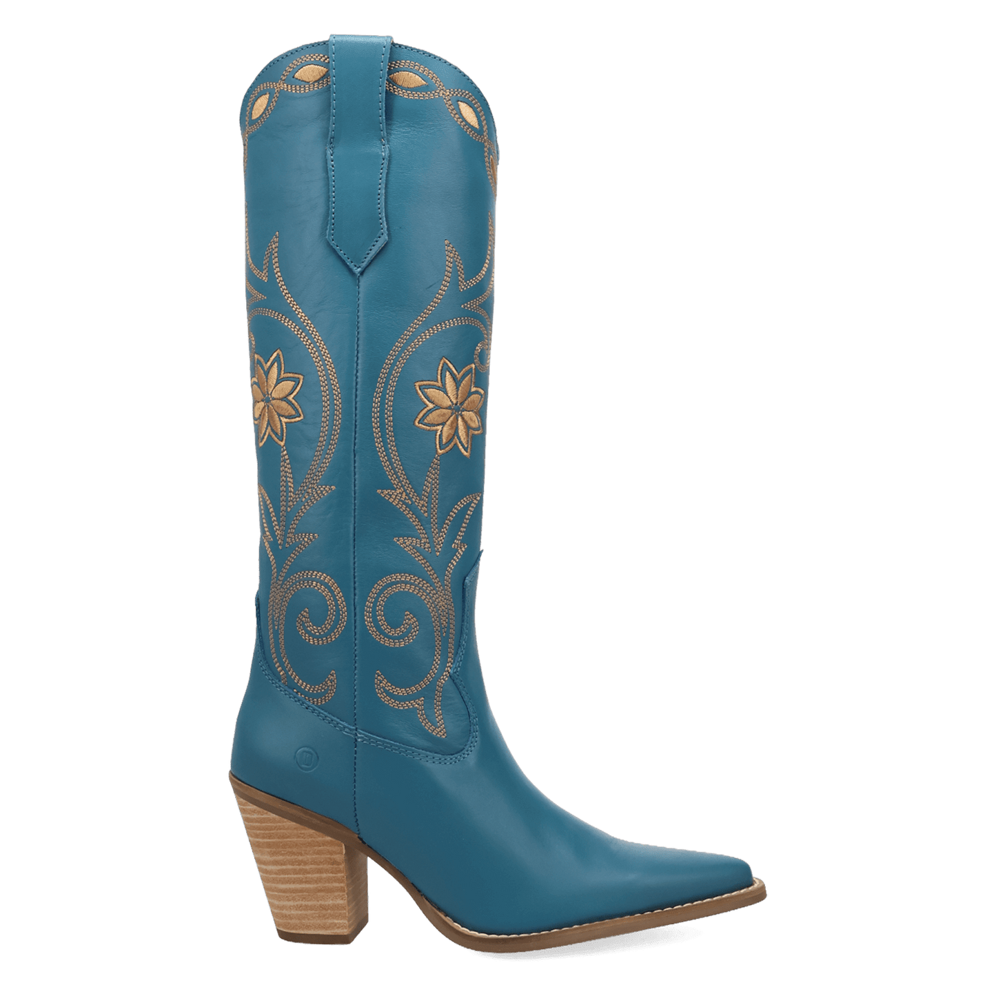 PRODUCT SHOT MISS DAISY LEATHER BOOT AT 90 DEGREE INSIDE ANGLE