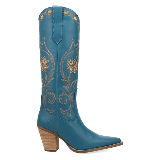 PRODUCT SHOT MISS DAISY LEATHER BOOT AT 90 DEGREE INSIDE ANGLE