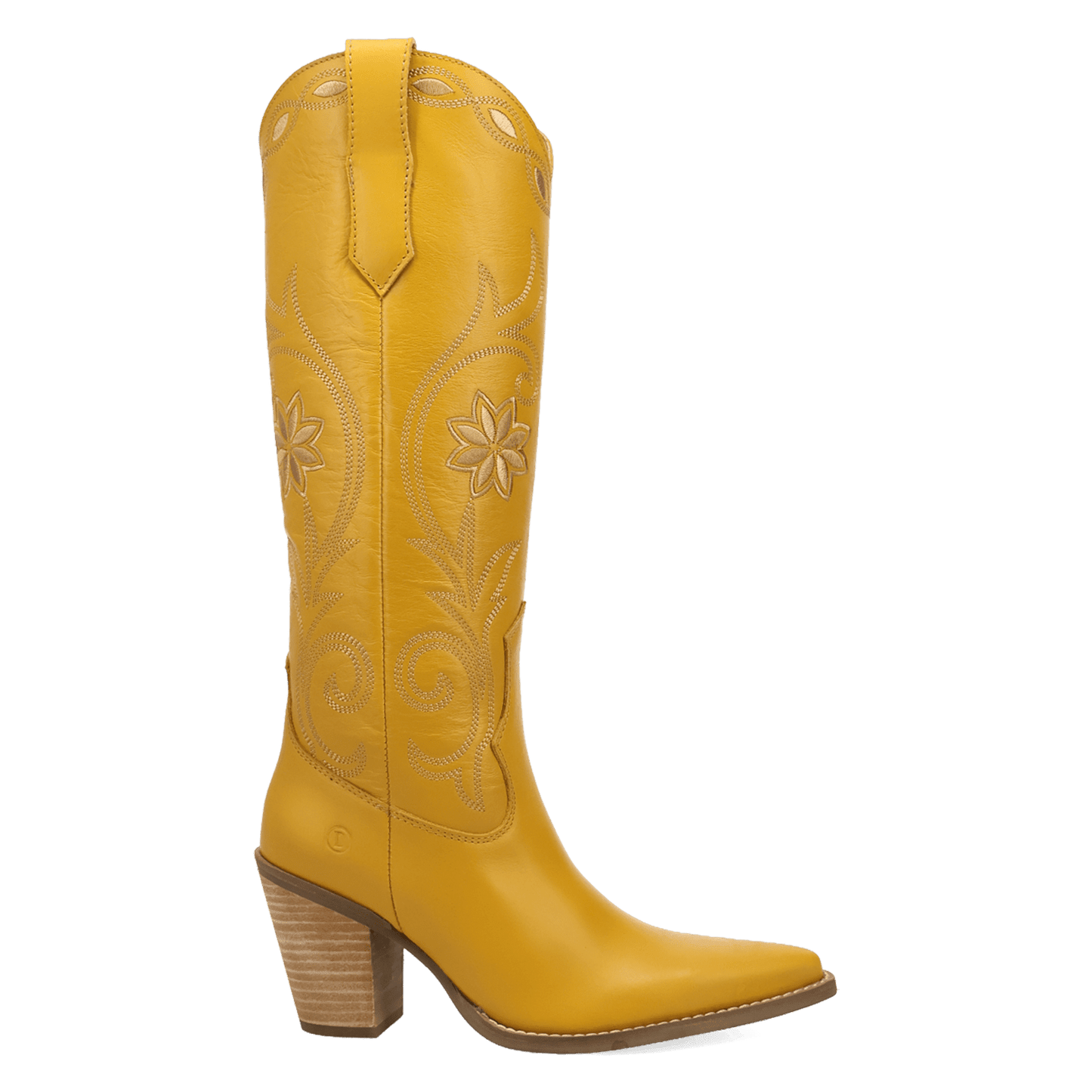 PRODUCT SHOT MISS DAISY LEATHER BOOT AT 90 DEGREE INSIDE ANGLE
