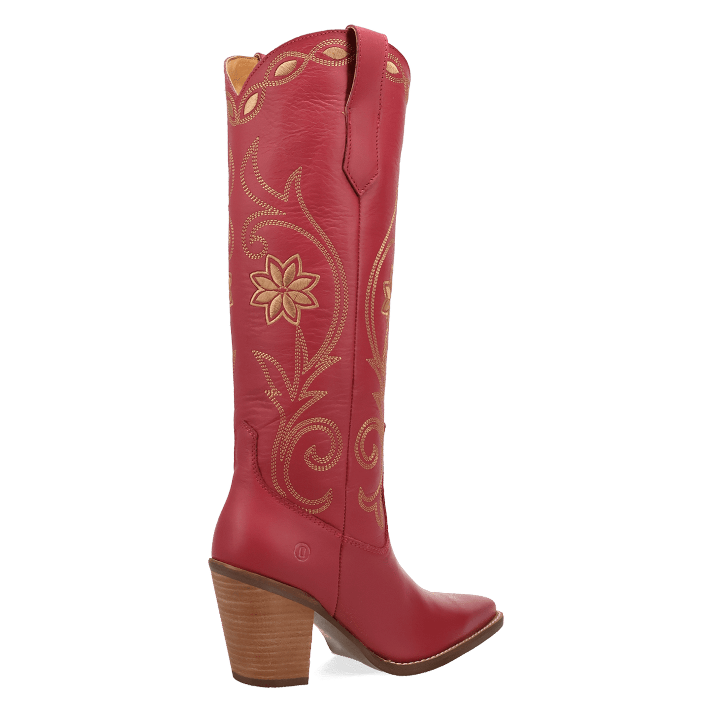 PRODUCT SHOT MISS DAISY LEATHER BOOT AT 315 DEGREE ANGLE