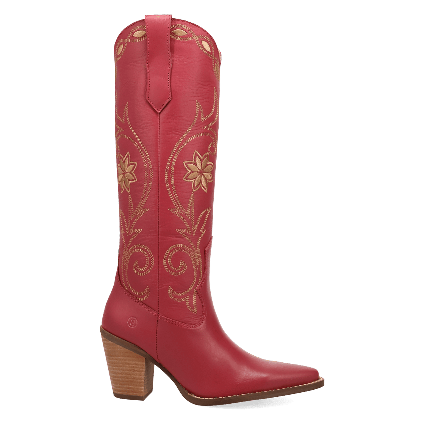 PRODUCT SHOT MISS DAISY LEATHER BOOT AT 90 DEGREE INSIDE ANGLE