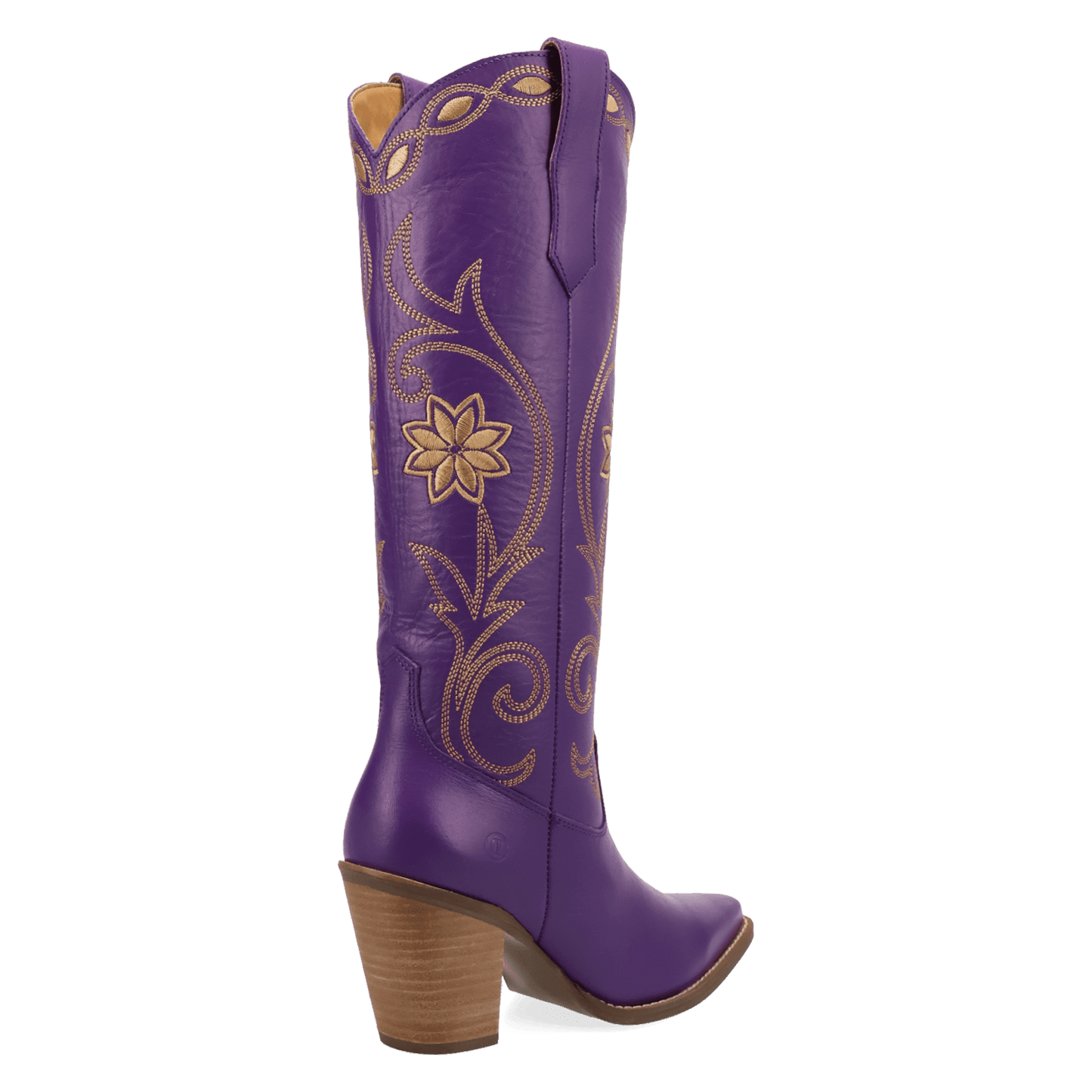 PRODUCT SHOT MISS DAISY LEATHER BOOT AT 315 DEGREE ANGLE