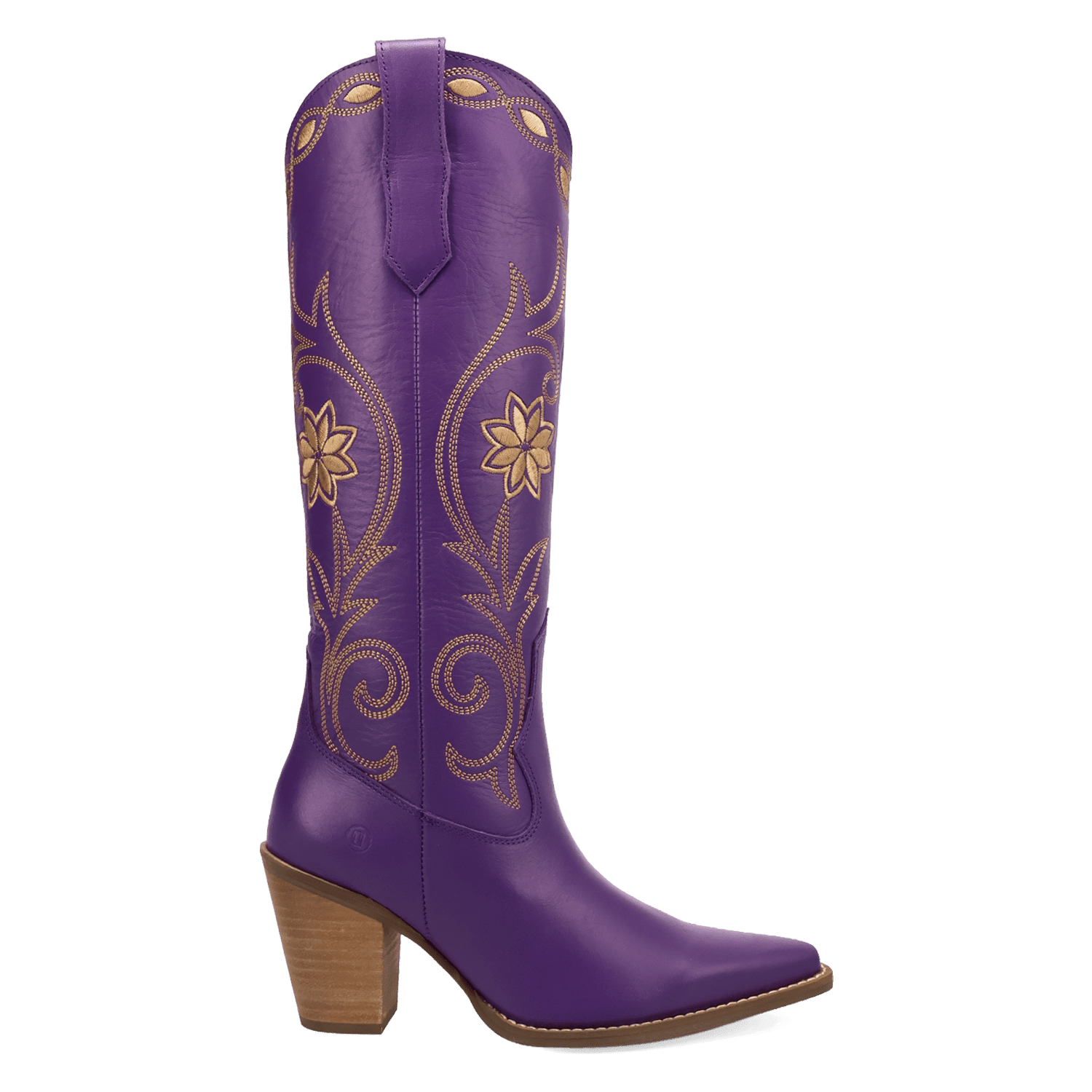 PRODUCT SHOT MISS DAISY LEATHER BOOT AT 90 DEGREE INSIDE ANGLE