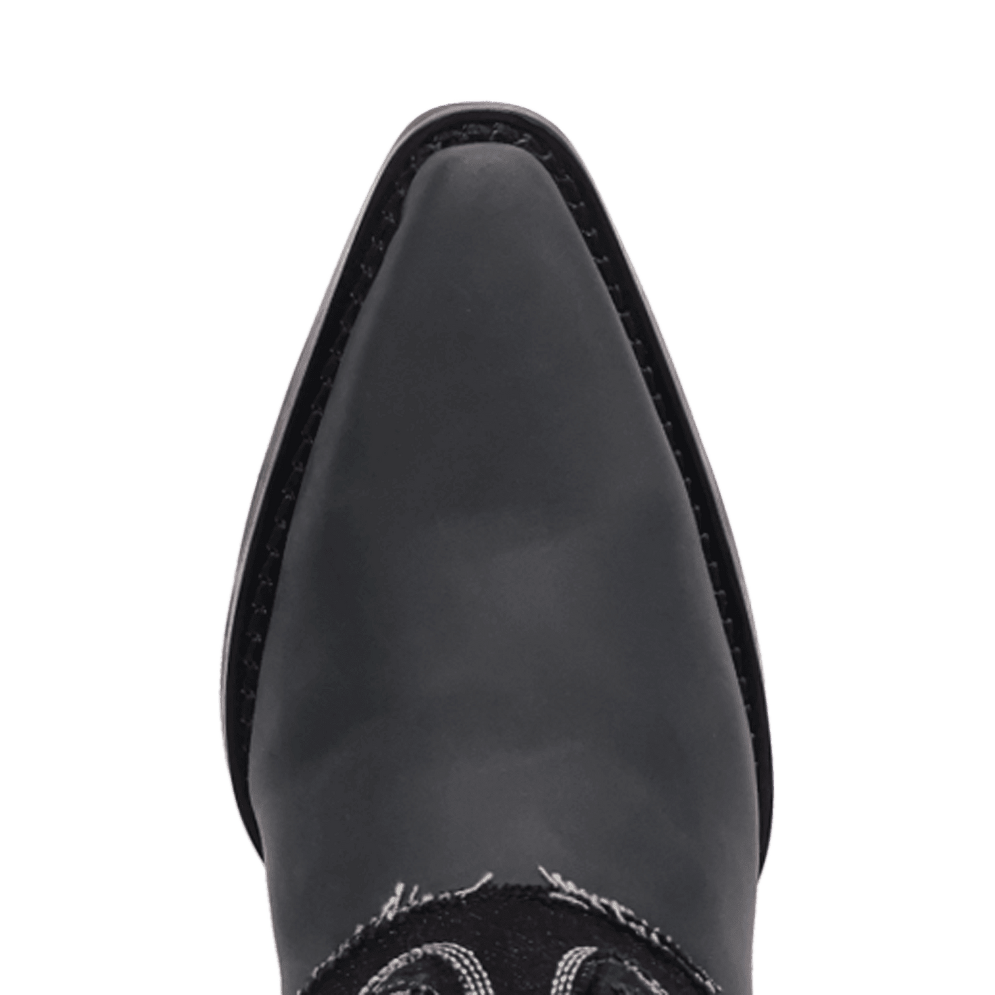 PRODUCT SHOT BLUE JEAN BABY LEATHER BOOT AT TOE ANGLE
