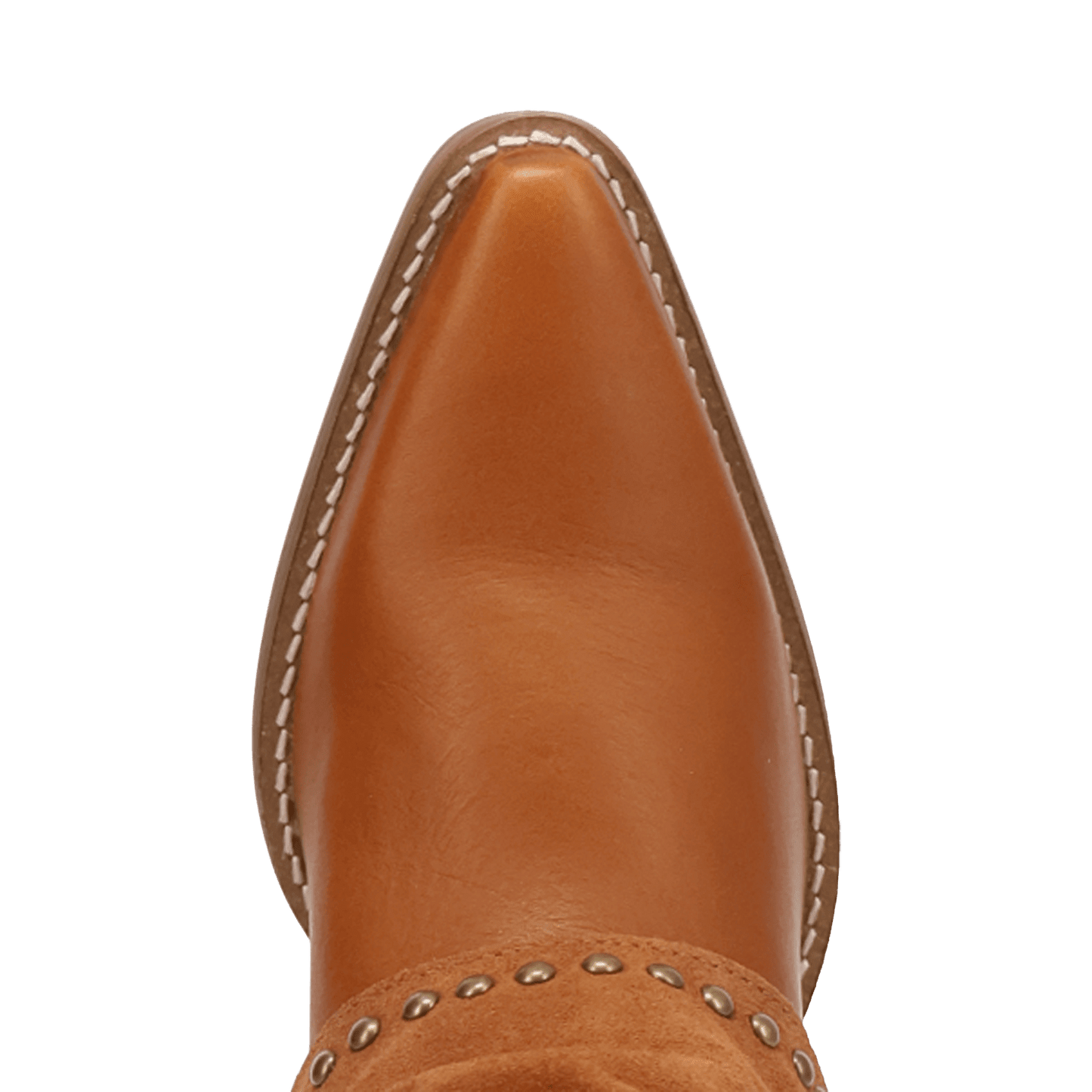 PRODUCT SHOT OFF THE CUFF LEATHER BOOTIE AT TOE ANGLE
