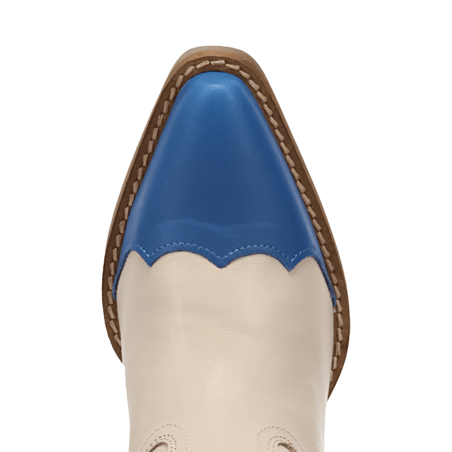 PRODUCT SHOT LIBERTY LEATHER BOOTIE AT TOE ANGLE