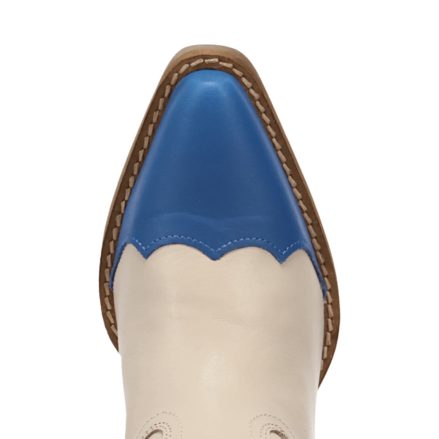 PRODUCT SHOT LIBERTY LEATHER BOOTIE AT TOE ANGLE